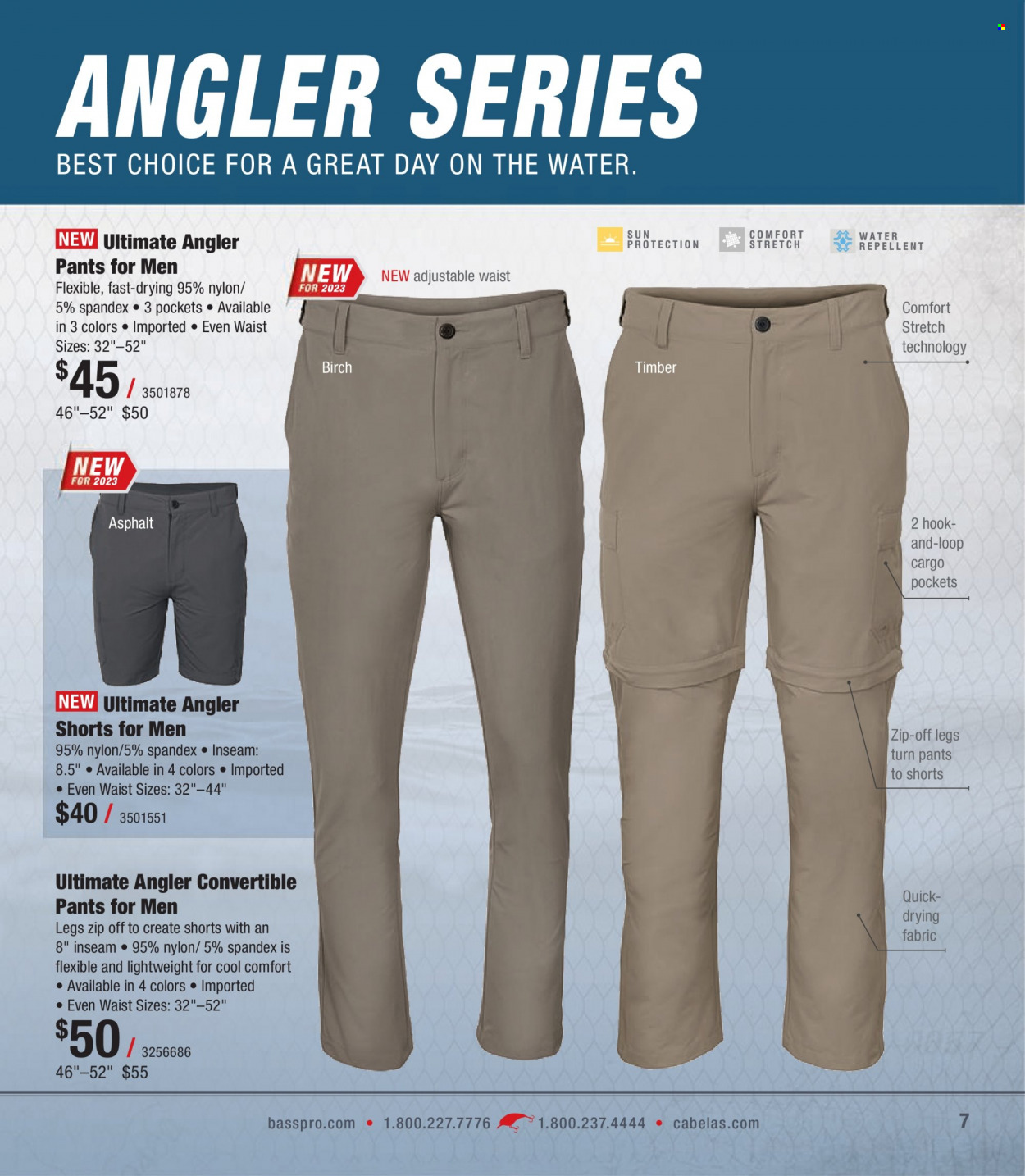 Bass Pro Shops + Cabela's - Summer Angler Specialist Catalog 2023 - Page 7
