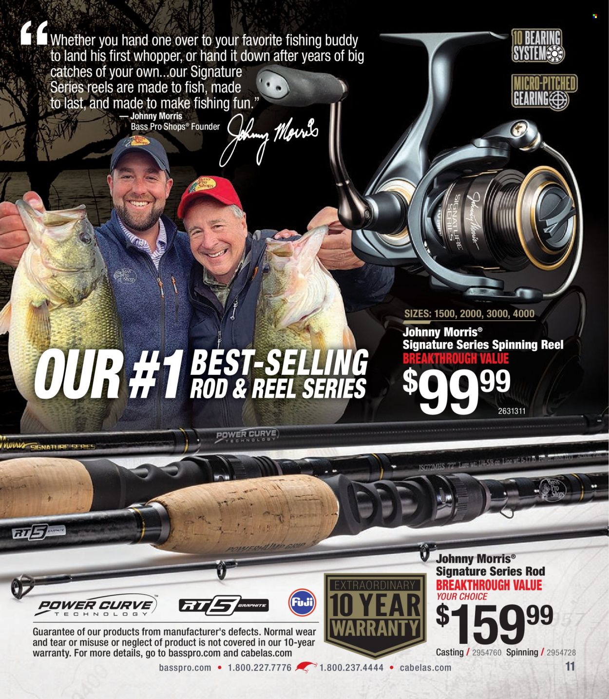 Bass Pro Shops + Cabela's - Summer Angler Specialist Catalog 2023 - Page 11
