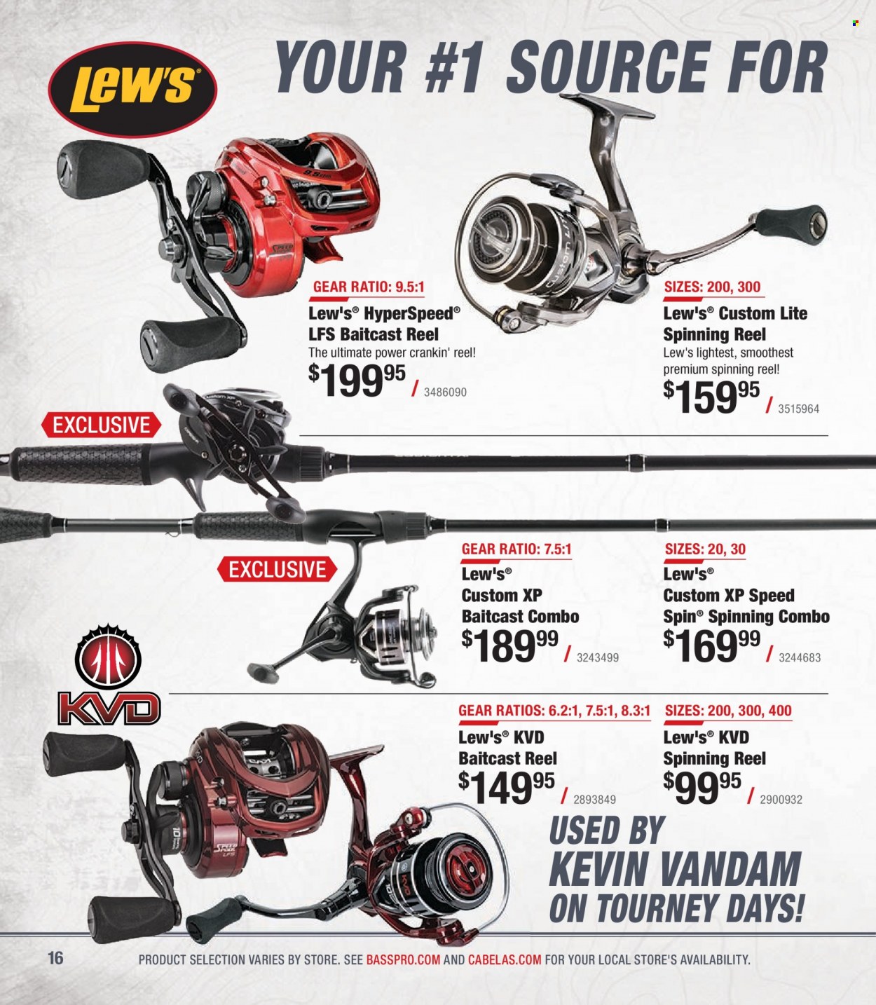 Bass Pro Shops + Cabela's - Summer Angler Specialist Catalog 2023 - Page 16