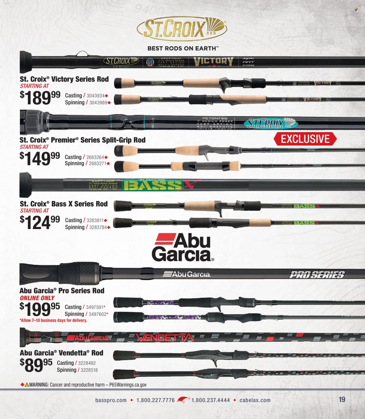 Bass Pro Shops + Cabela's - Summer Angler Specialist Catalog 2023 - Page 19