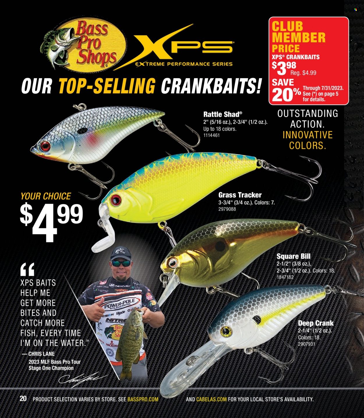 Bass Pro Shops + Cabela's - Summer Angler Specialist Catalog 2023 - Page 20