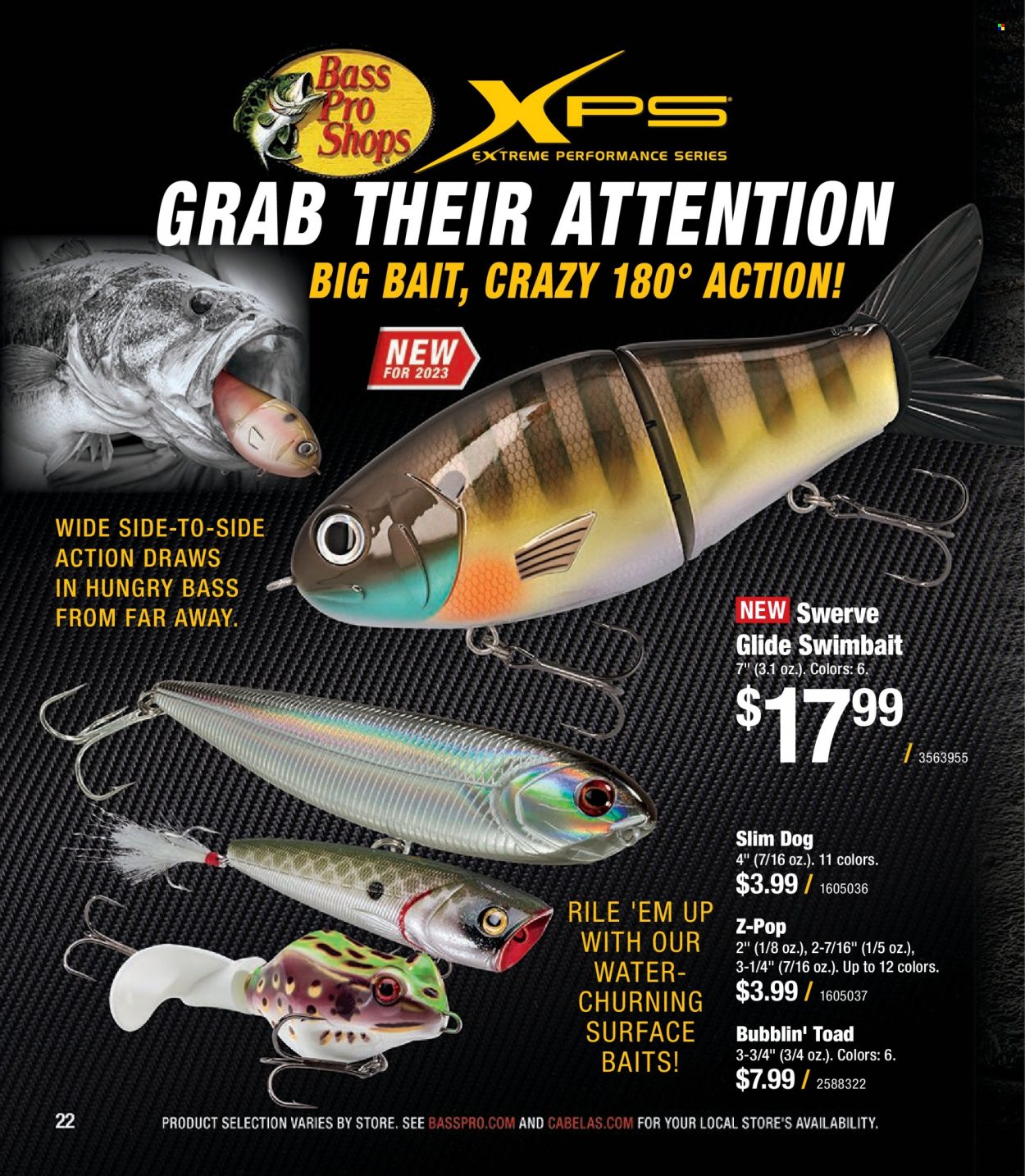 Bass Pro Shops + Cabela's - Summer Angler Specialist Catalog 2023 - Page 22