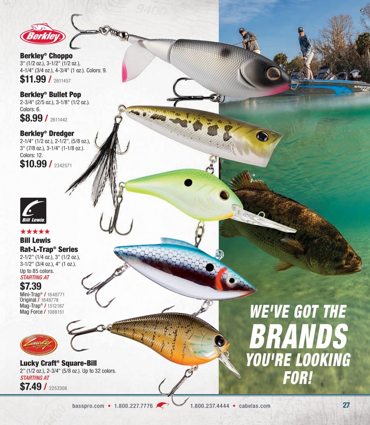 Bass Pro Shops + Cabela's - Summer Angler Specialist Catalog 2023 - Page 27