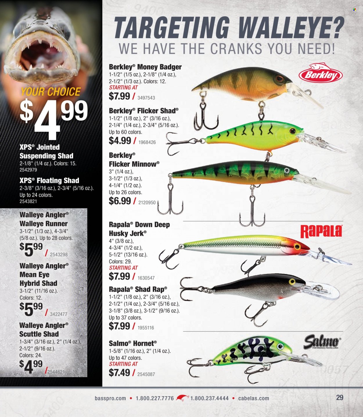 Bass Pro Shops + Cabela's - Summer Angler Specialist Catalog 2023 - Page 29