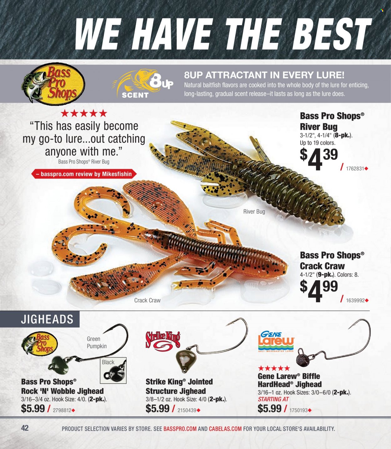 Bass Pro Shops + Cabela's - Summer Angler Specialist Catalog 2023 - Page 42