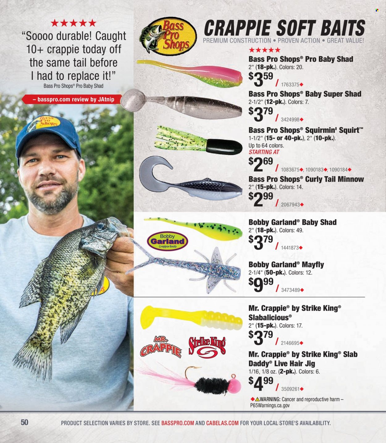 Bass Pro Shops + Cabela's - Summer Angler Specialist Catalog 2023 - Page 50
