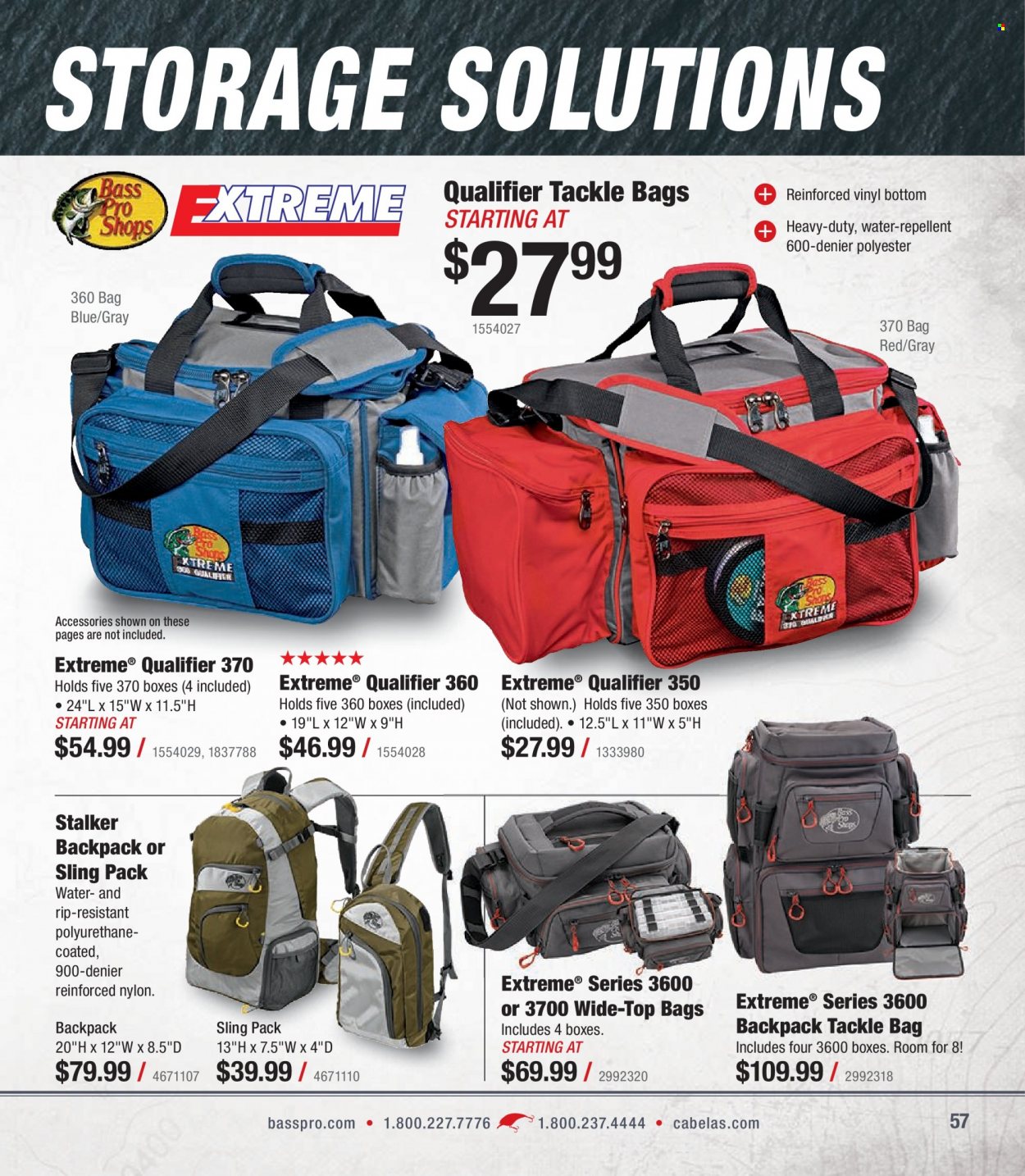 Bass Pro Shops + Cabela's - Summer Angler Specialist Catalog 2023 - Page 57
