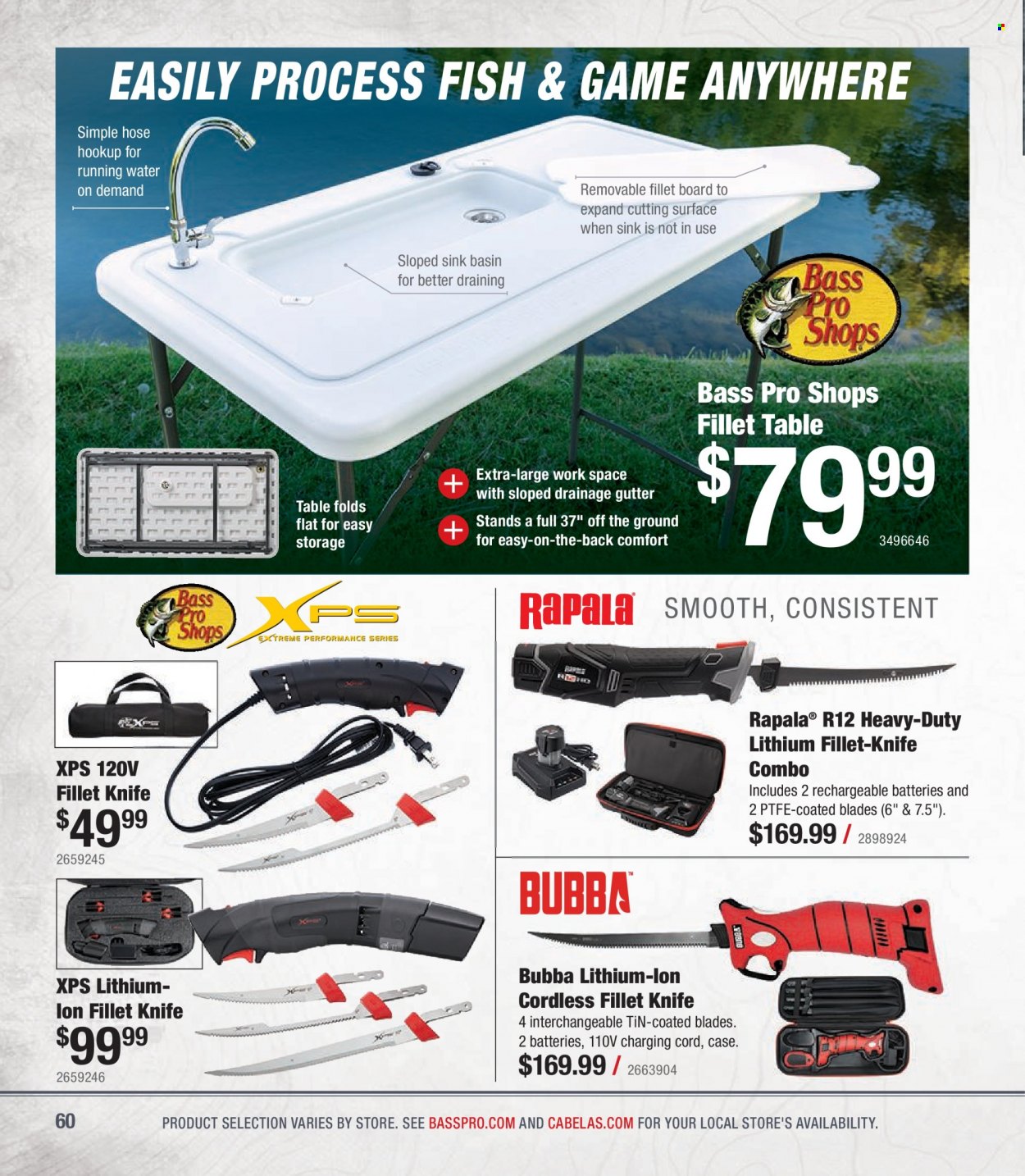 Bass Pro Shops + Cabela's - Summer Angler Specialist Catalog 2023 - Page 60