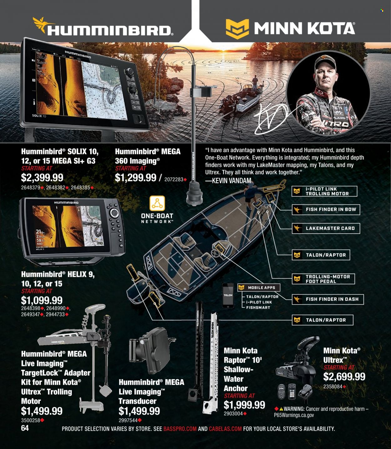 Bass Pro Shops + Cabela's - Summer Angler Specialist Catalog 2023 - Page 64