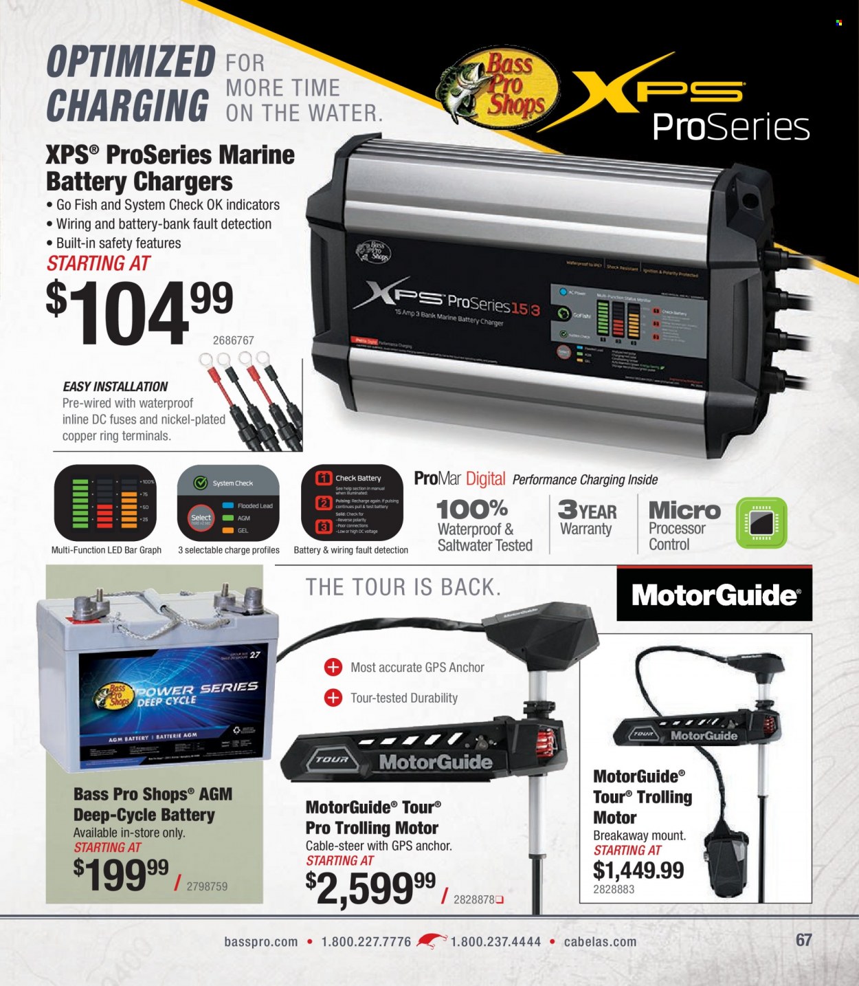 Bass Pro Shops + Cabela's - Summer Angler Specialist Catalog 2023 - Page 67