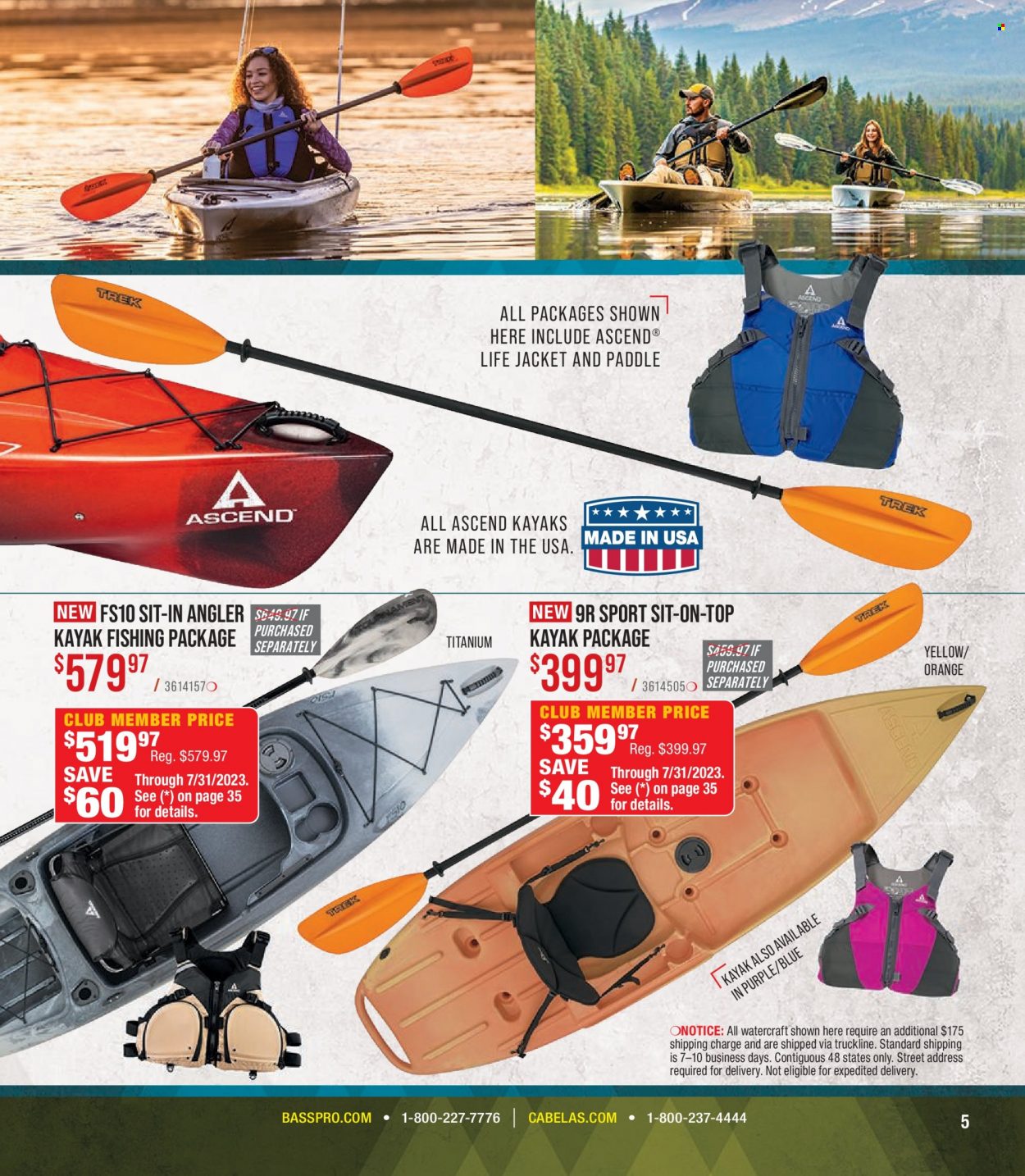 Bass Pro Shops + Cabela's - Outdoor Adventure Specialist Catalog 2023 - Page 5