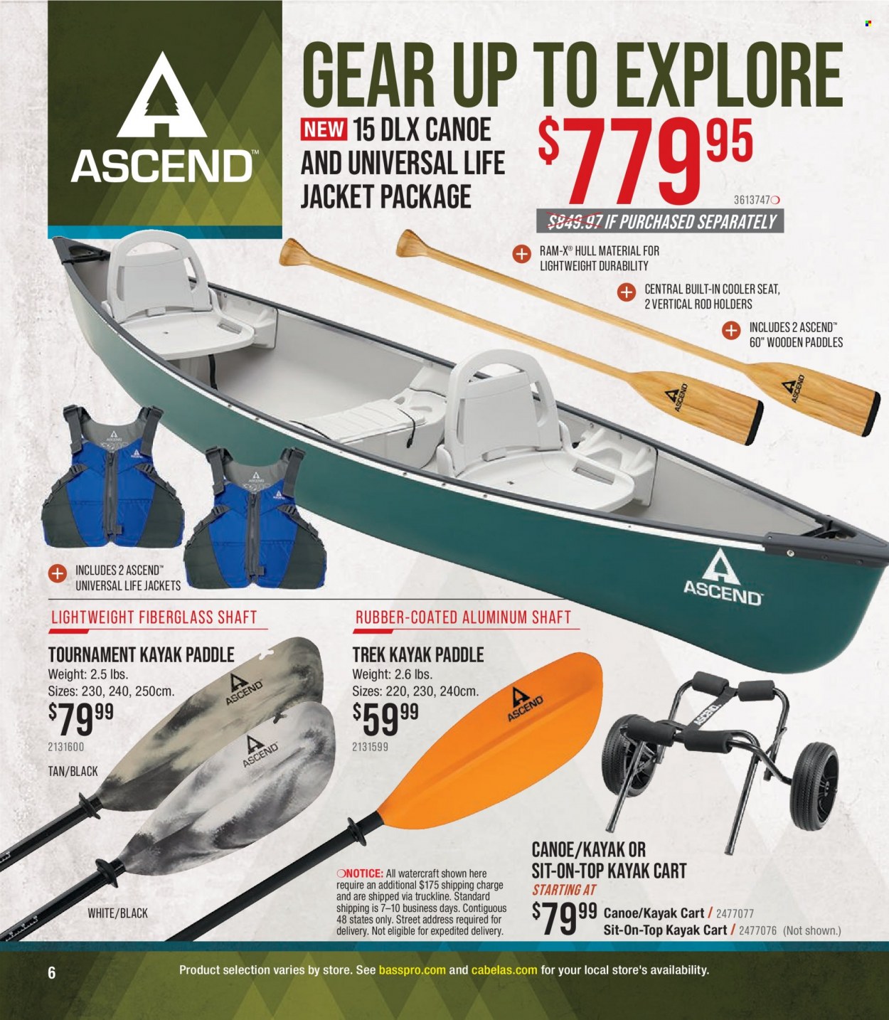 Bass Pro Shops + Cabela's - Outdoor Adventure Specialist Catalog 2023 - Page 6