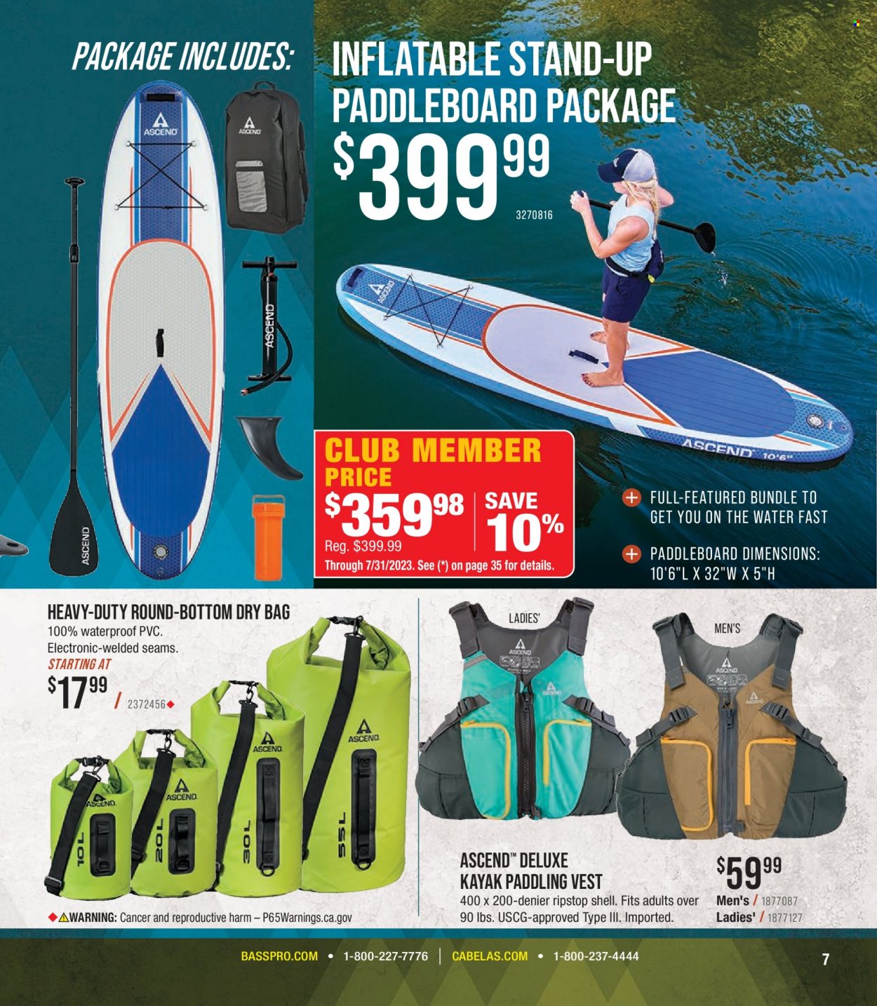 Bass Pro Shops + Cabela's - Outdoor Adventure Specialist Catalog 2023 - Page 7