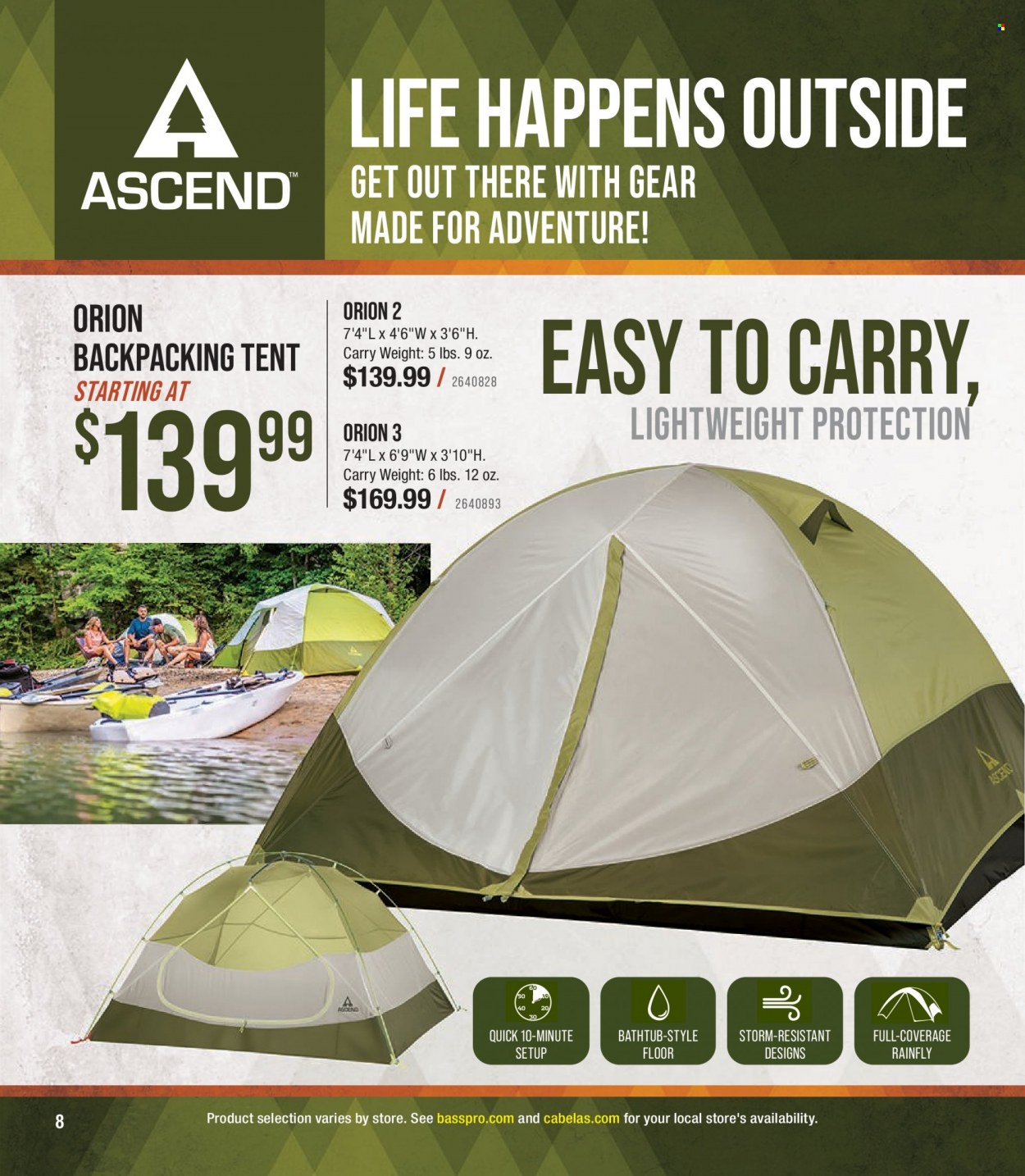 Bass Pro Shops + Cabela's - Outdoor Adventure Specialist Catalog 2023 - Page 8
