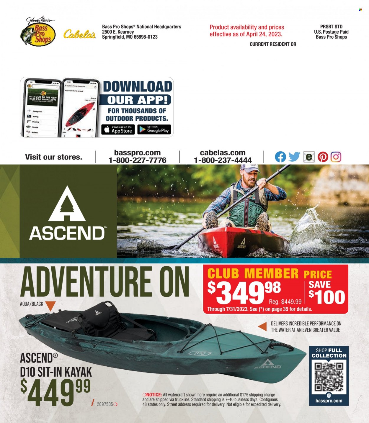 Bass Pro Shops + Cabela's - Outdoor Adventure Specialist Catalog 2023 - Page 18