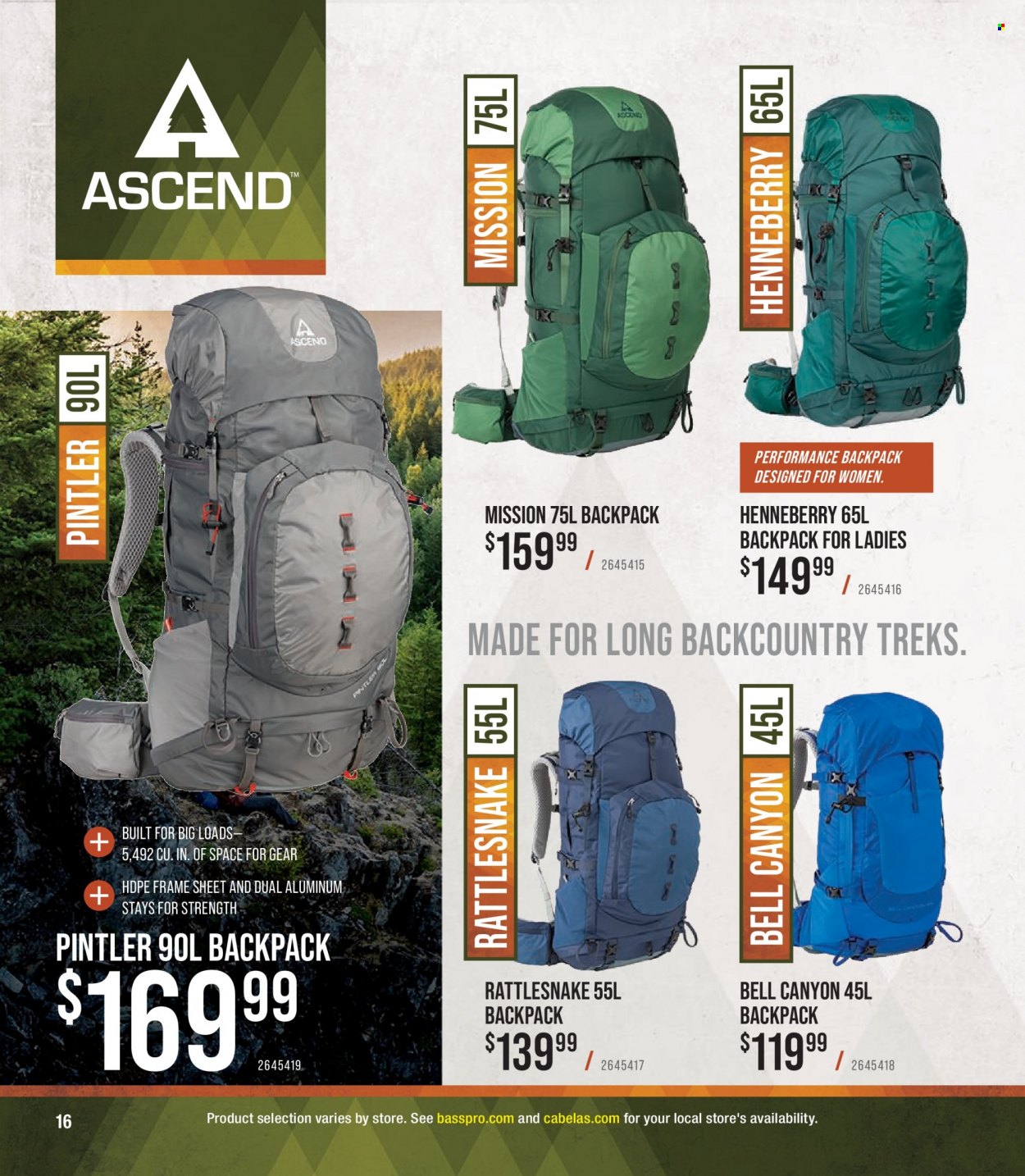 Bass Pro Shops + Cabela's - Outdoor Adventure Specialist Catalog 2023 - Page 25