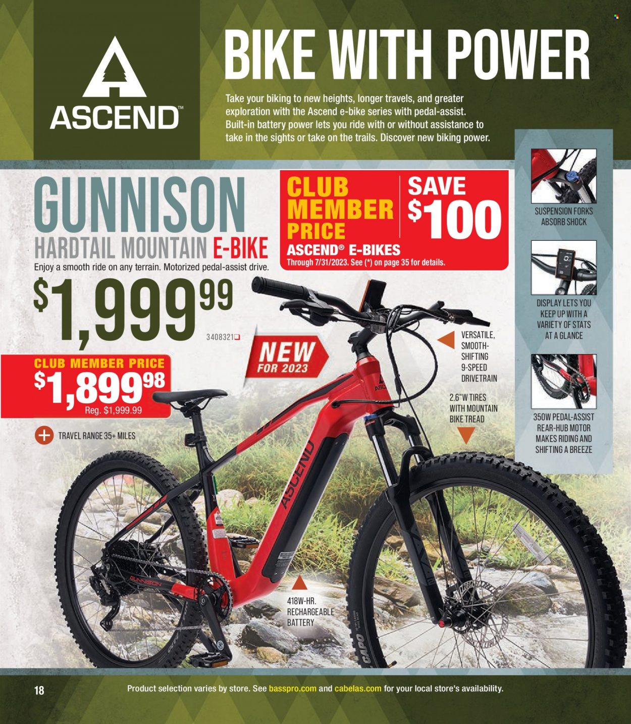 Bass Pro Shops + Cabela's - Outdoor Adventure Specialist Catalog 2023 - Page 27