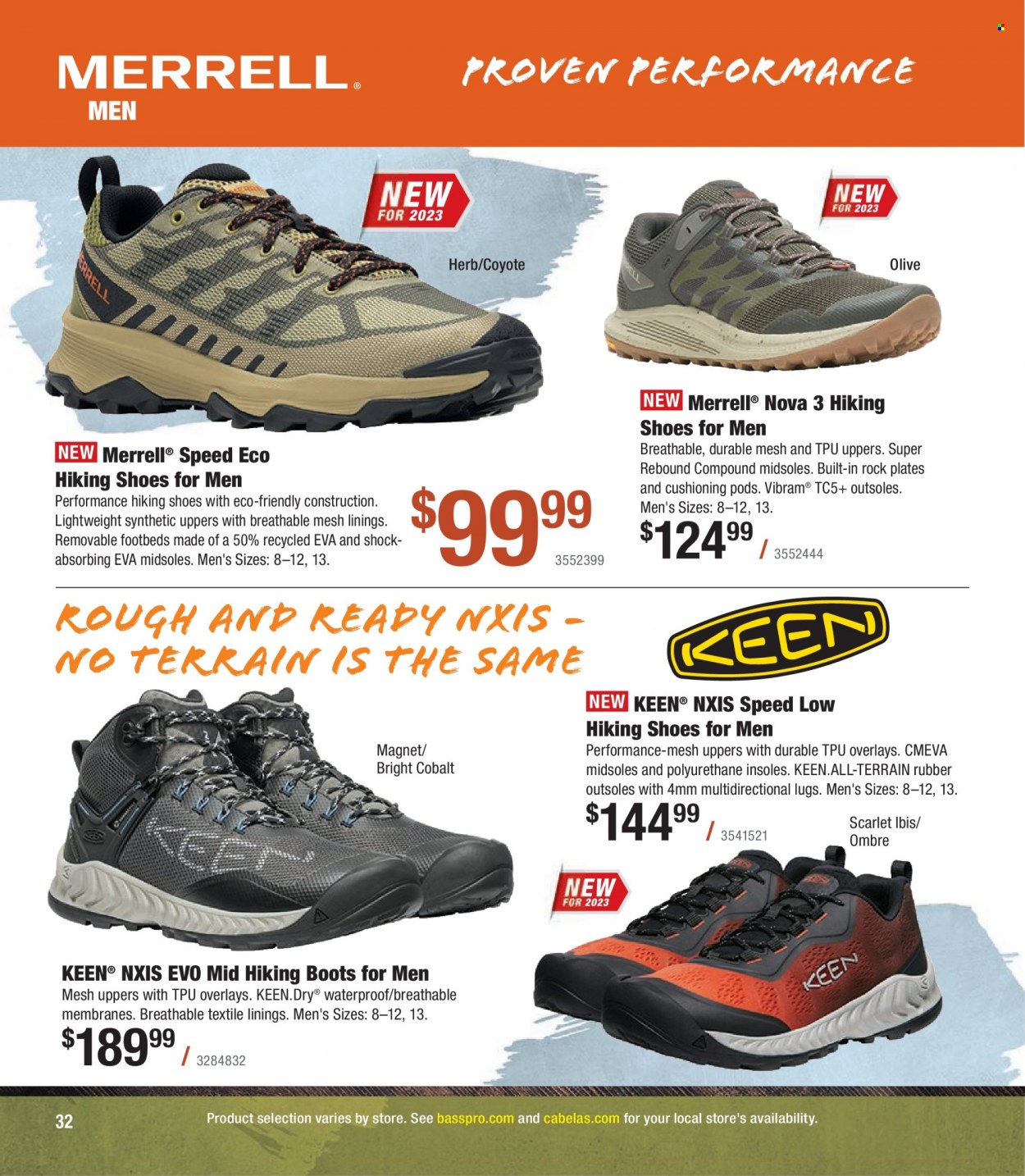Bass Pro Shops + Cabela's - Outdoor Adventure Specialist Catalog 2023 - Page 41