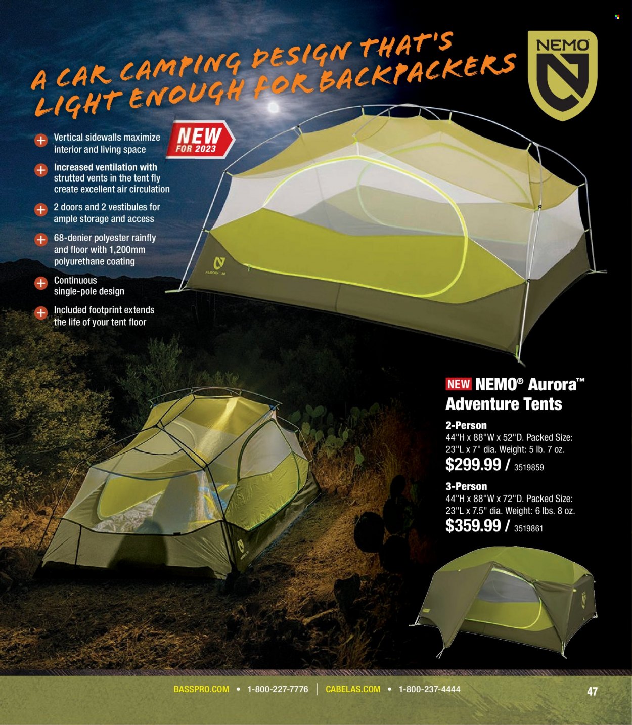 Bass Pro Shops + Cabela's - Outdoor Adventure Specialist Catalog 2023 - Page 56