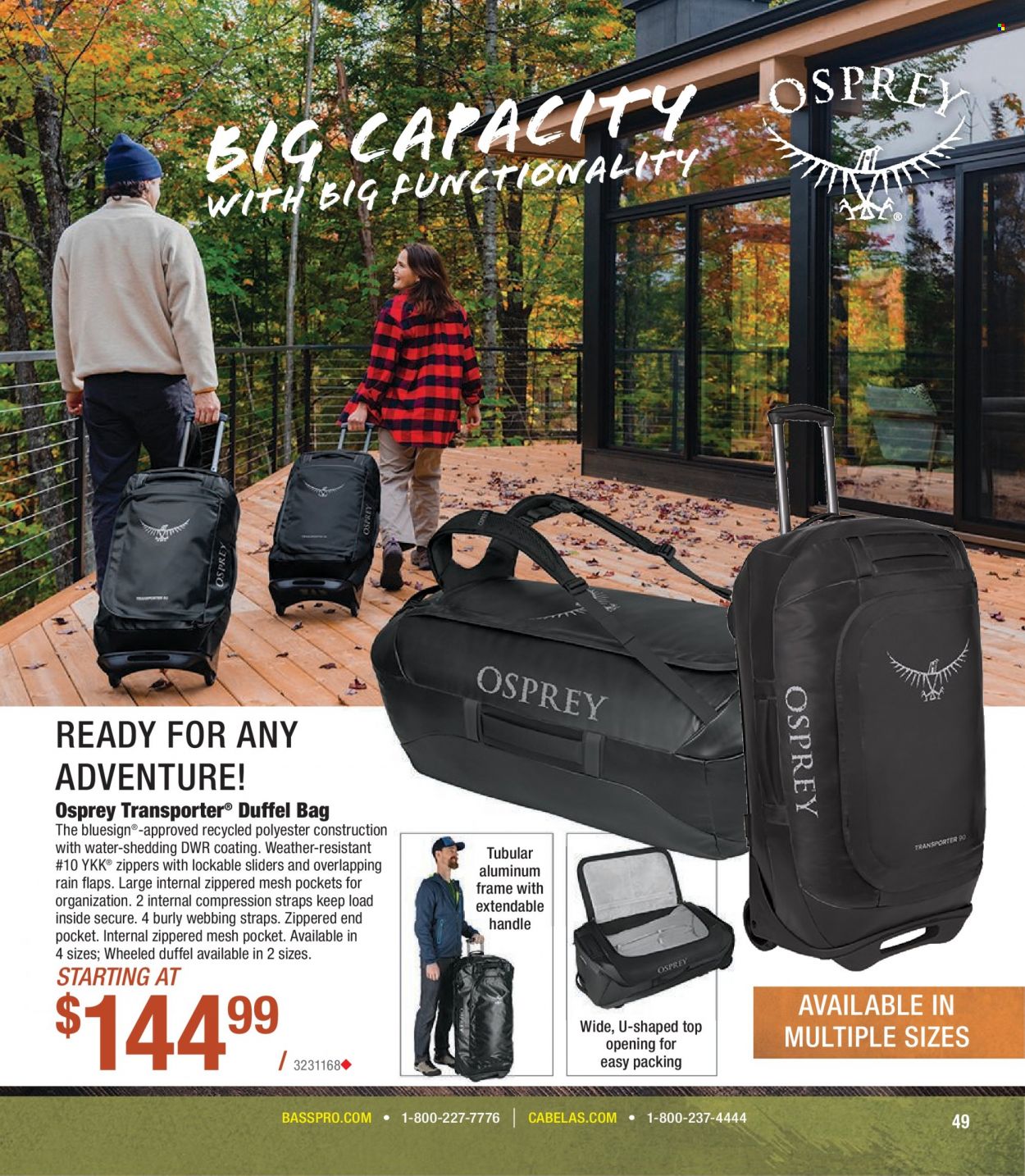 Bass Pro Shops + Cabela's - Outdoor Adventure Specialist Catalog 2023 - Page 58