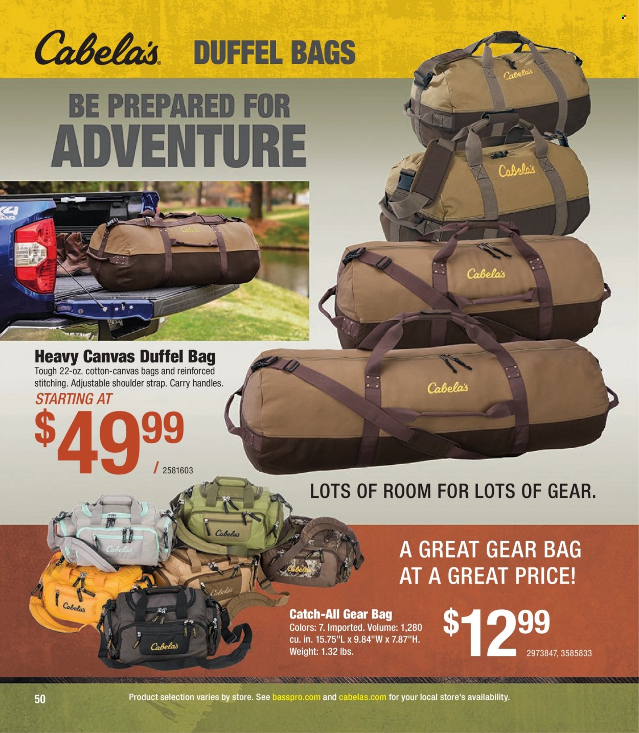 Bass Pro Shops + Cabela's - Outdoor Adventure Specialist Catalog 2023 - Page 59