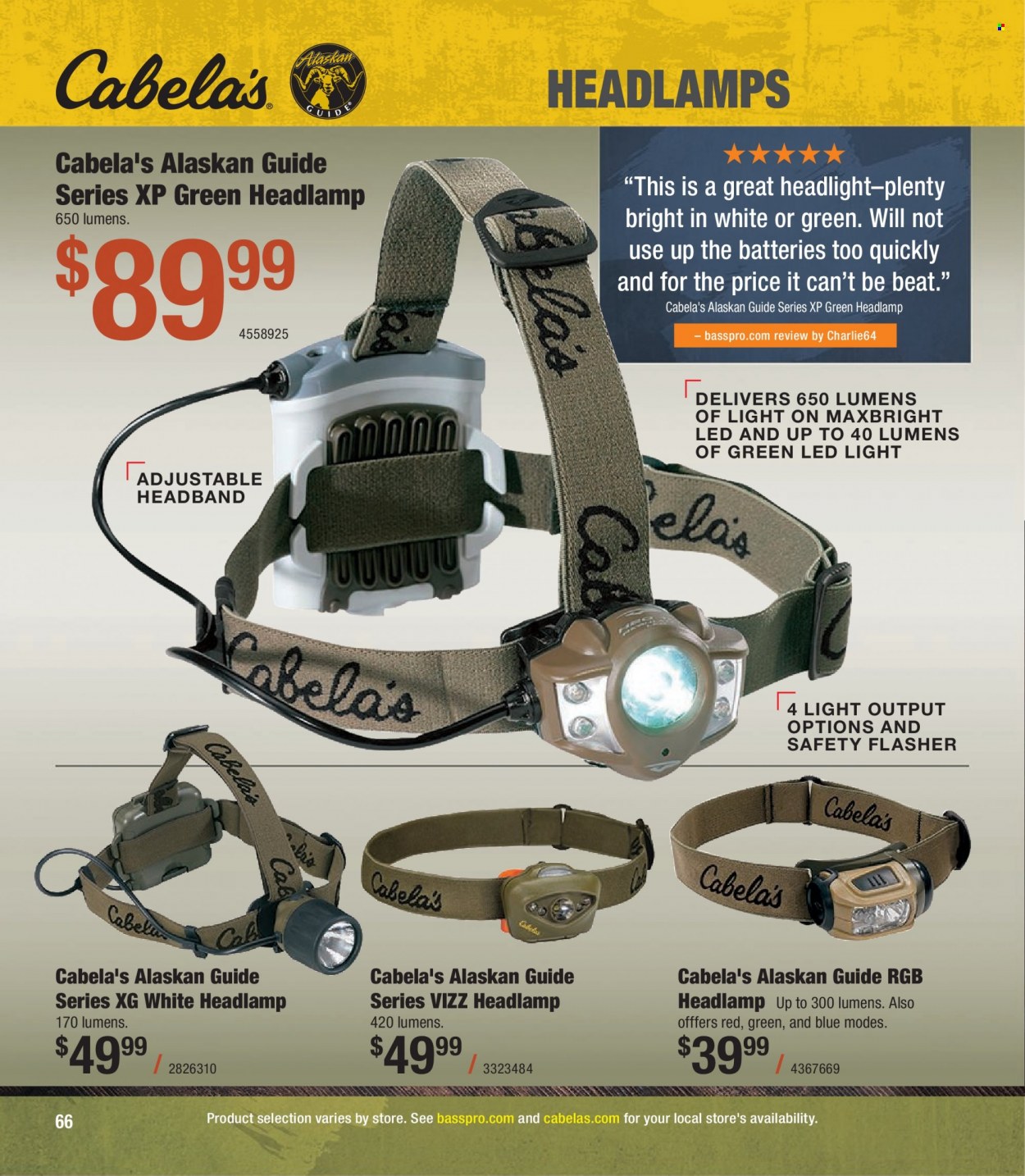 Bass Pro Shops + Cabela's - Outdoor Adventure Specialist Catalog 2023 - Page 75