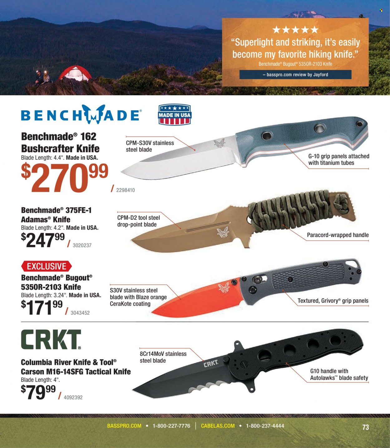 Bass Pro Shops + Cabela's - Outdoor Adventure Specialist Catalog 2023 - Page 82