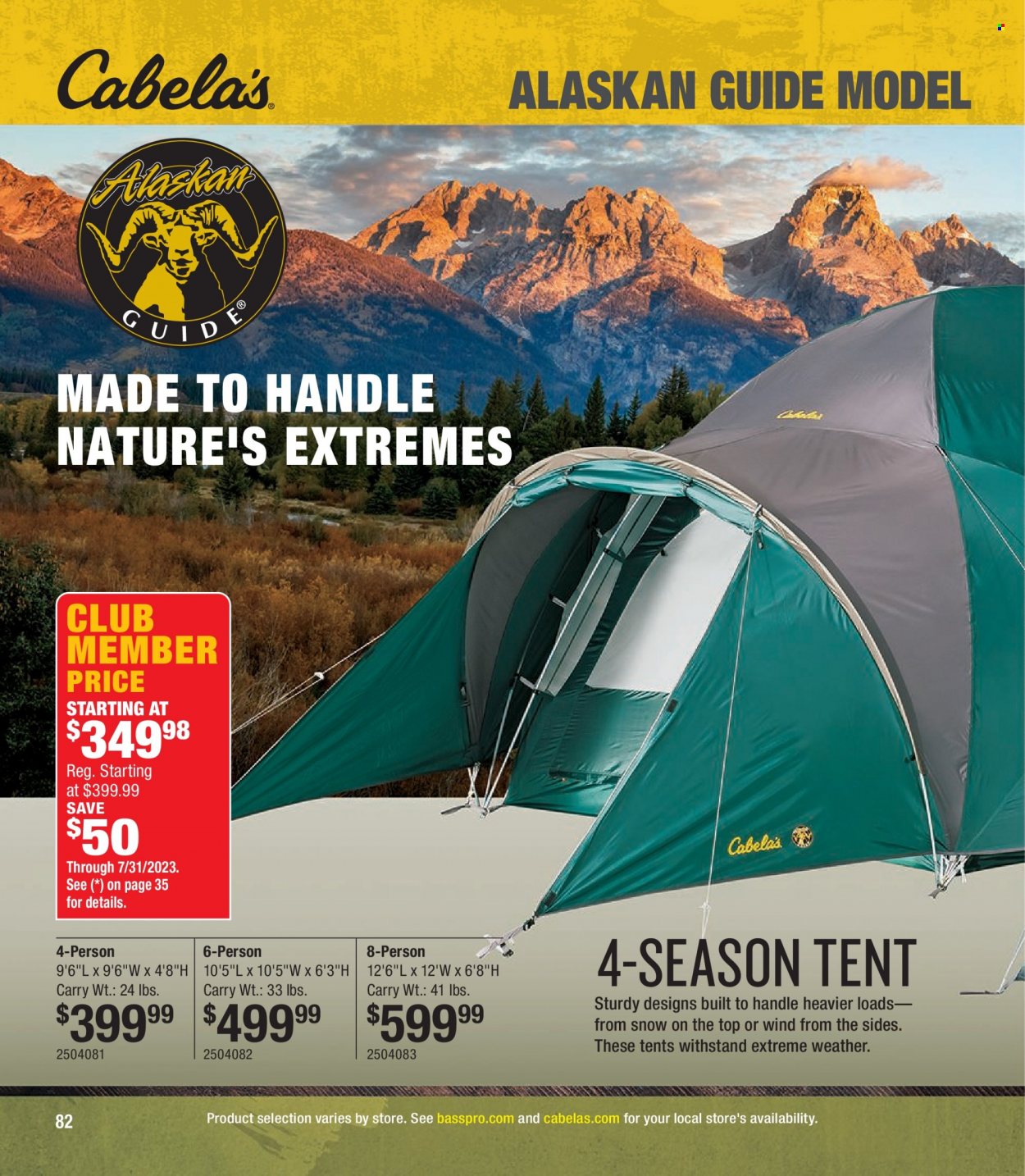 Bass Pro Shops + Cabela's - Outdoor Adventure Specialist Catalog 2023 - Page 91