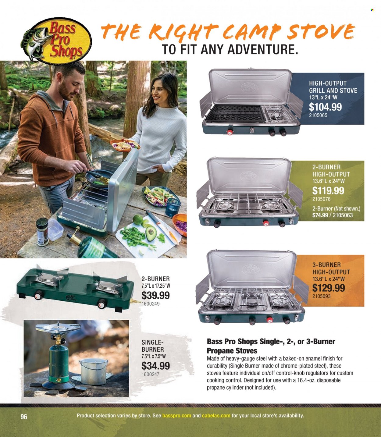 Bass Pro Shops + Cabela's - Outdoor Adventure Specialist Catalog 2023 - Page 105