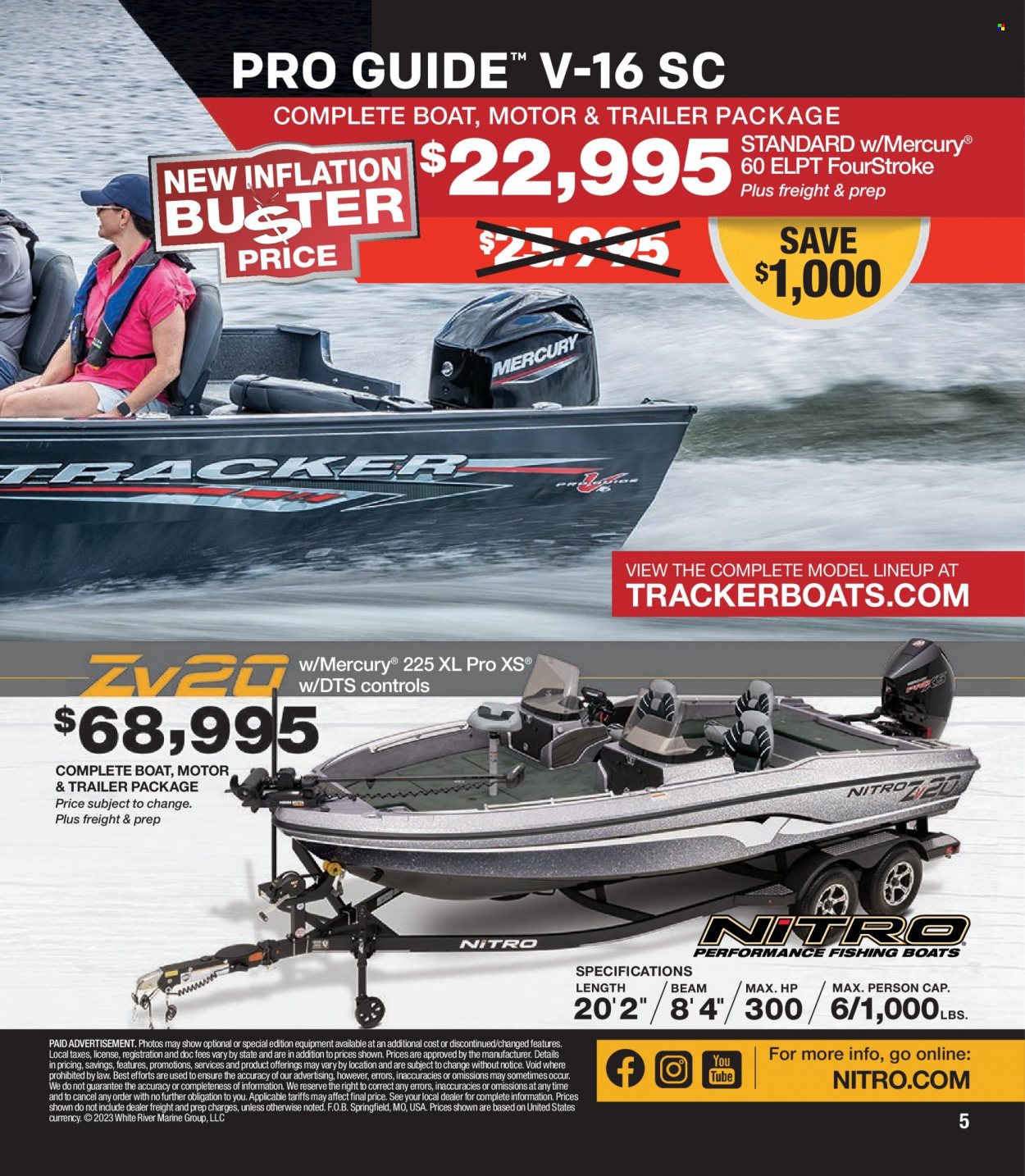 Bass Pro Shops + Cabela's - Northern Angler Specialist Catalog 2023 - Page 5