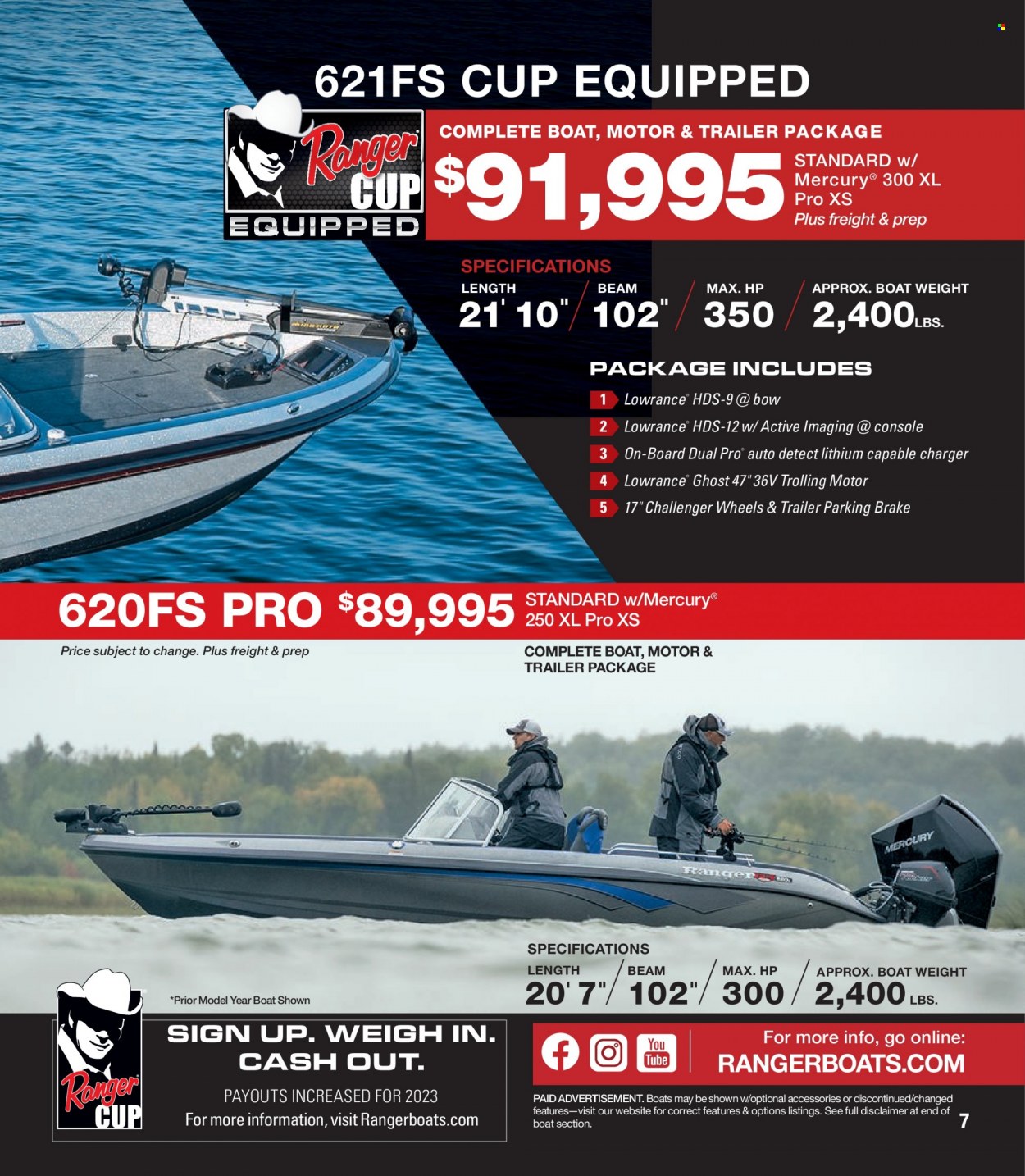 Bass Pro Shops + Cabela's - Northern Angler Specialist Catalog 2023 - Page 7
