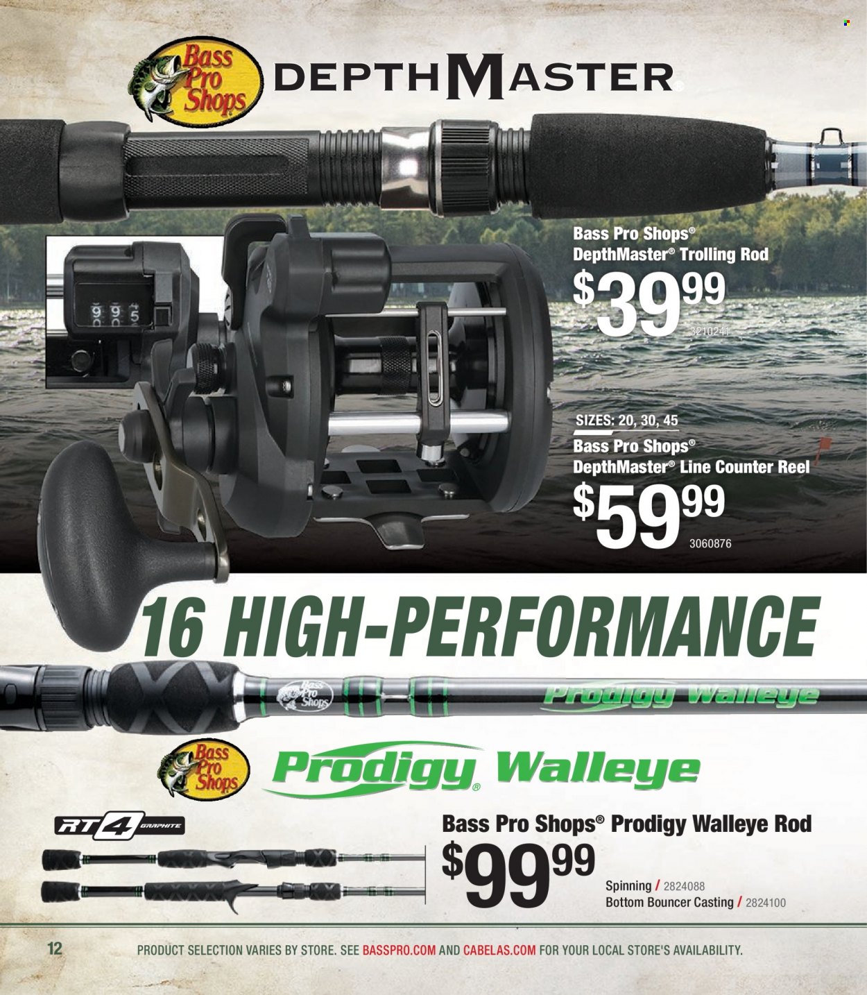 Bass Pro Shops + Cabela's - Northern Angler Specialist Catalog 2023 - Page 12
