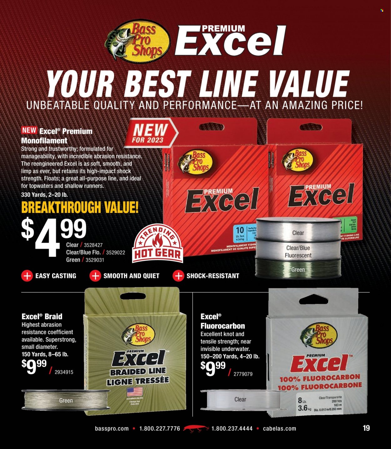 Bass Pro Shops + Cabela's - Northern Angler Specialist Catalog 2023 - Page 19