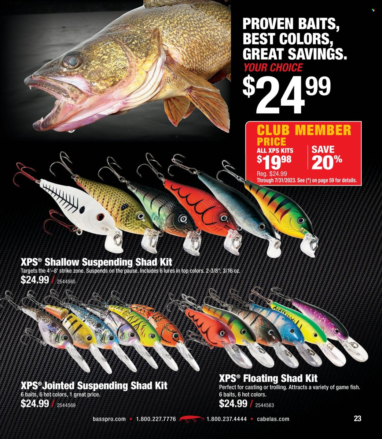 Bass Pro Shops + Cabela's - Northern Angler Specialist Catalog 2023 - Page 23
