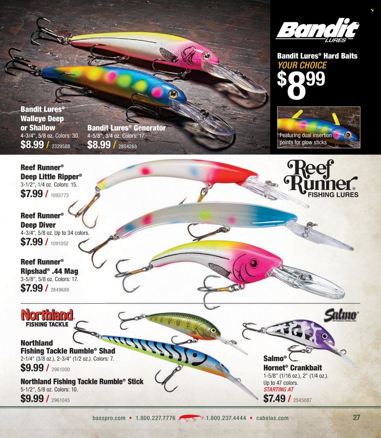 Bass Pro Shops + Cabela's - Northern Angler Specialist Catalog 2023 - Page 27