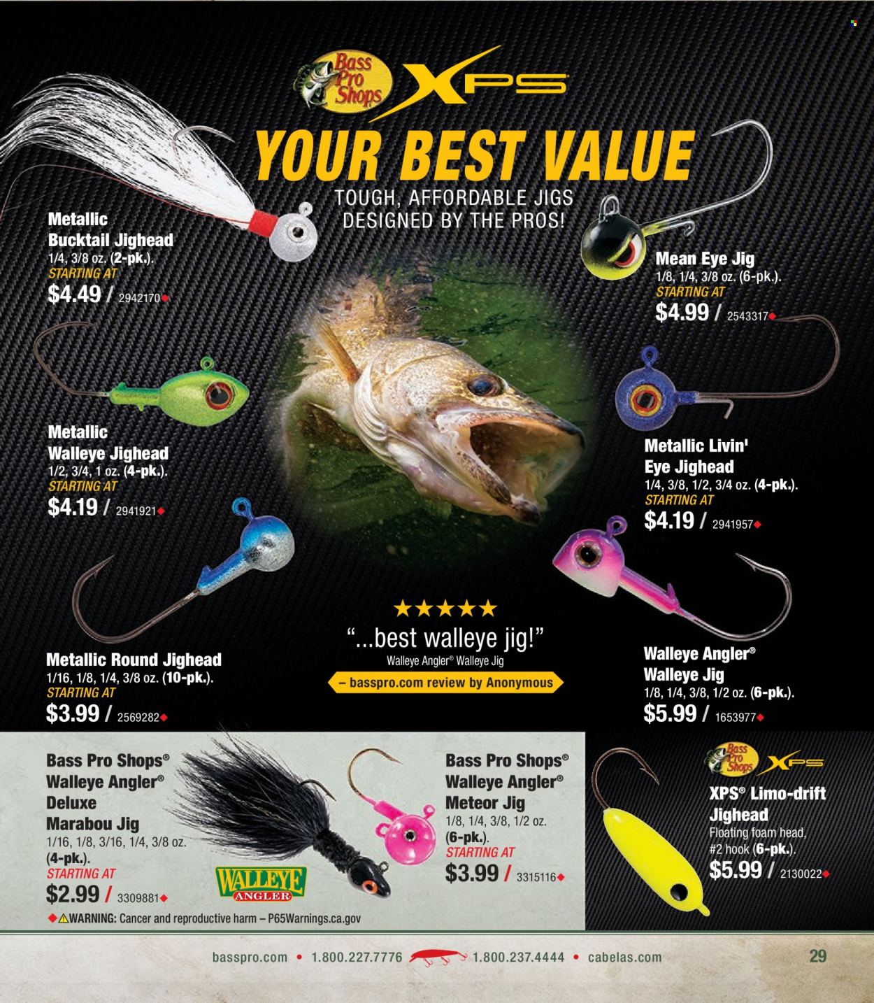 Bass Pro Shops + Cabela's - Northern Angler Specialist Catalog 2023 - Page 29