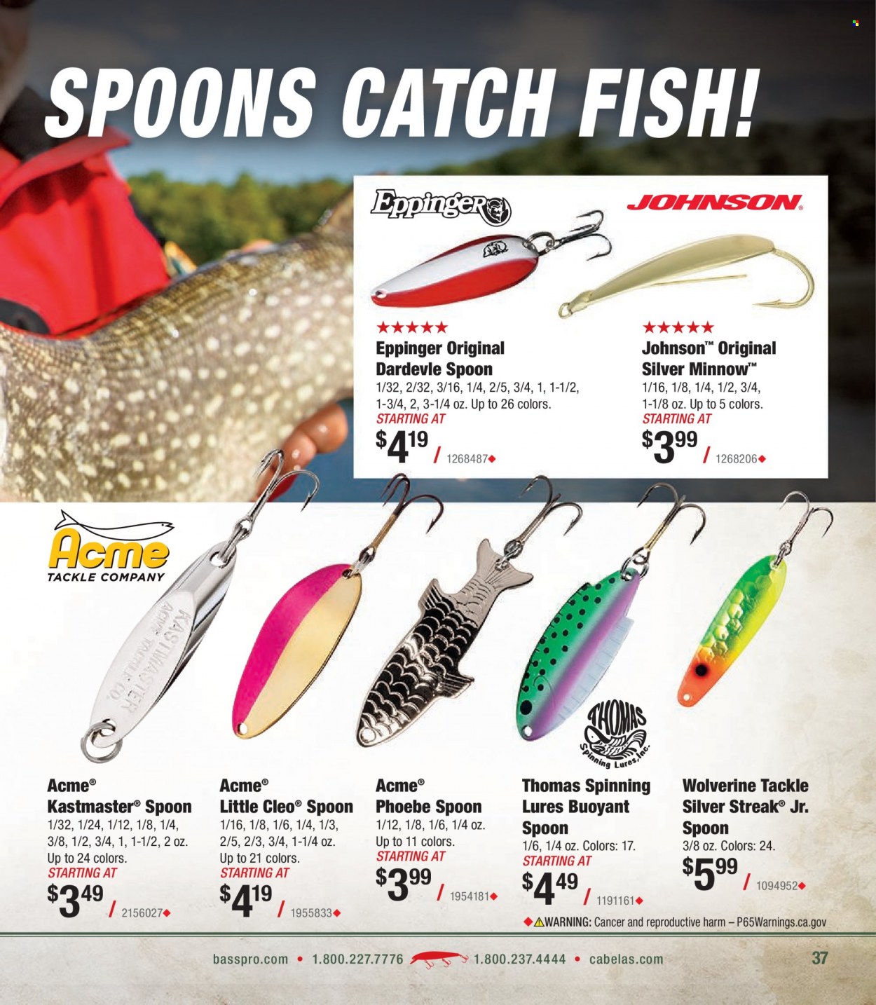 Bass Pro Shops + Cabela's - Northern Angler Specialist Catalog 2023 - Page 37