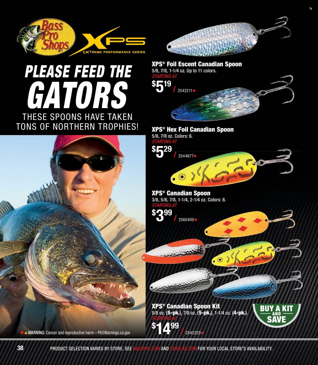 Bass Pro Shops + Cabela's - Northern Angler Specialist Catalog 2023 - Page 38