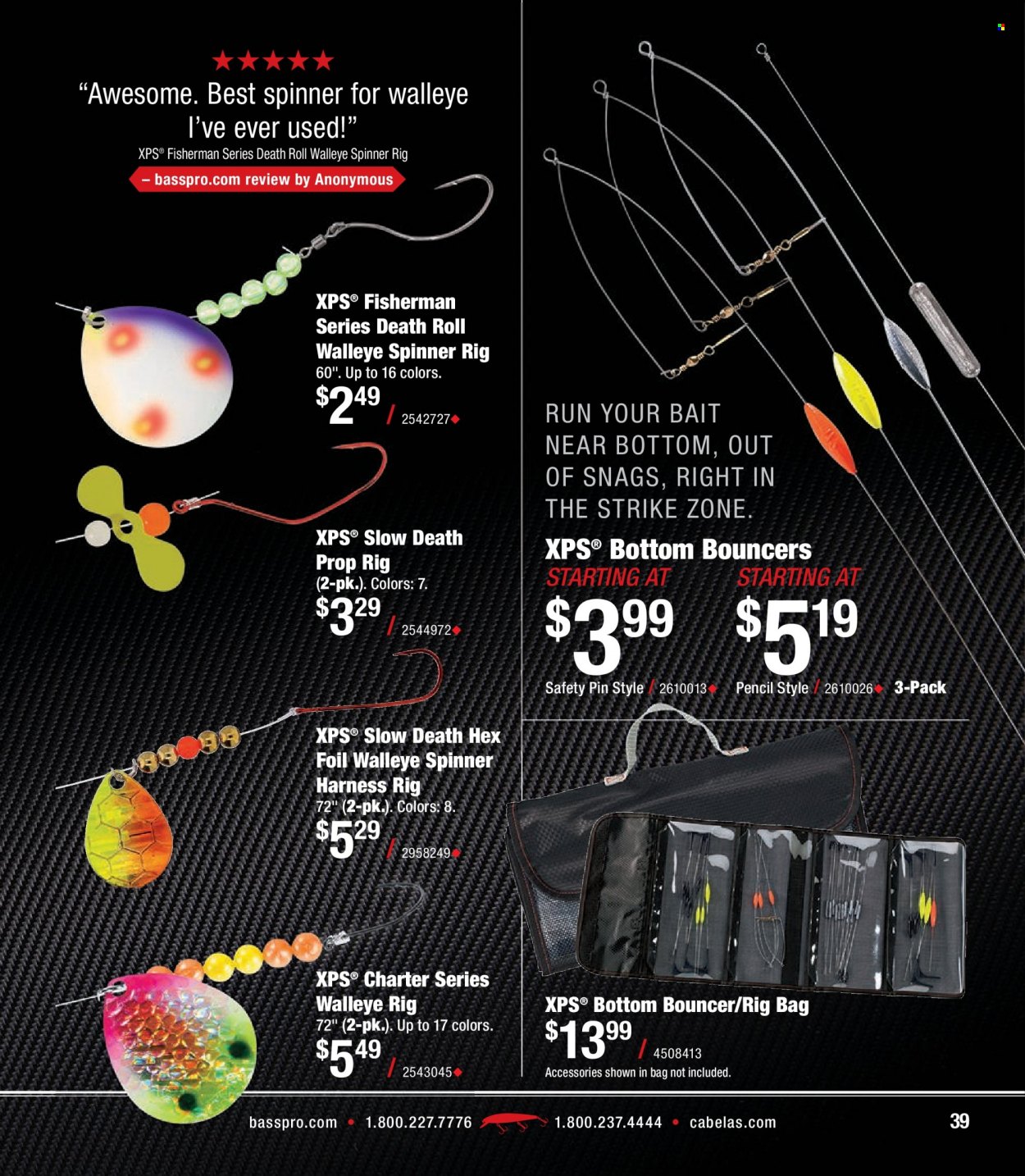 Bass Pro Shops + Cabela's - Northern Angler Specialist Catalog 2023 - Page 39