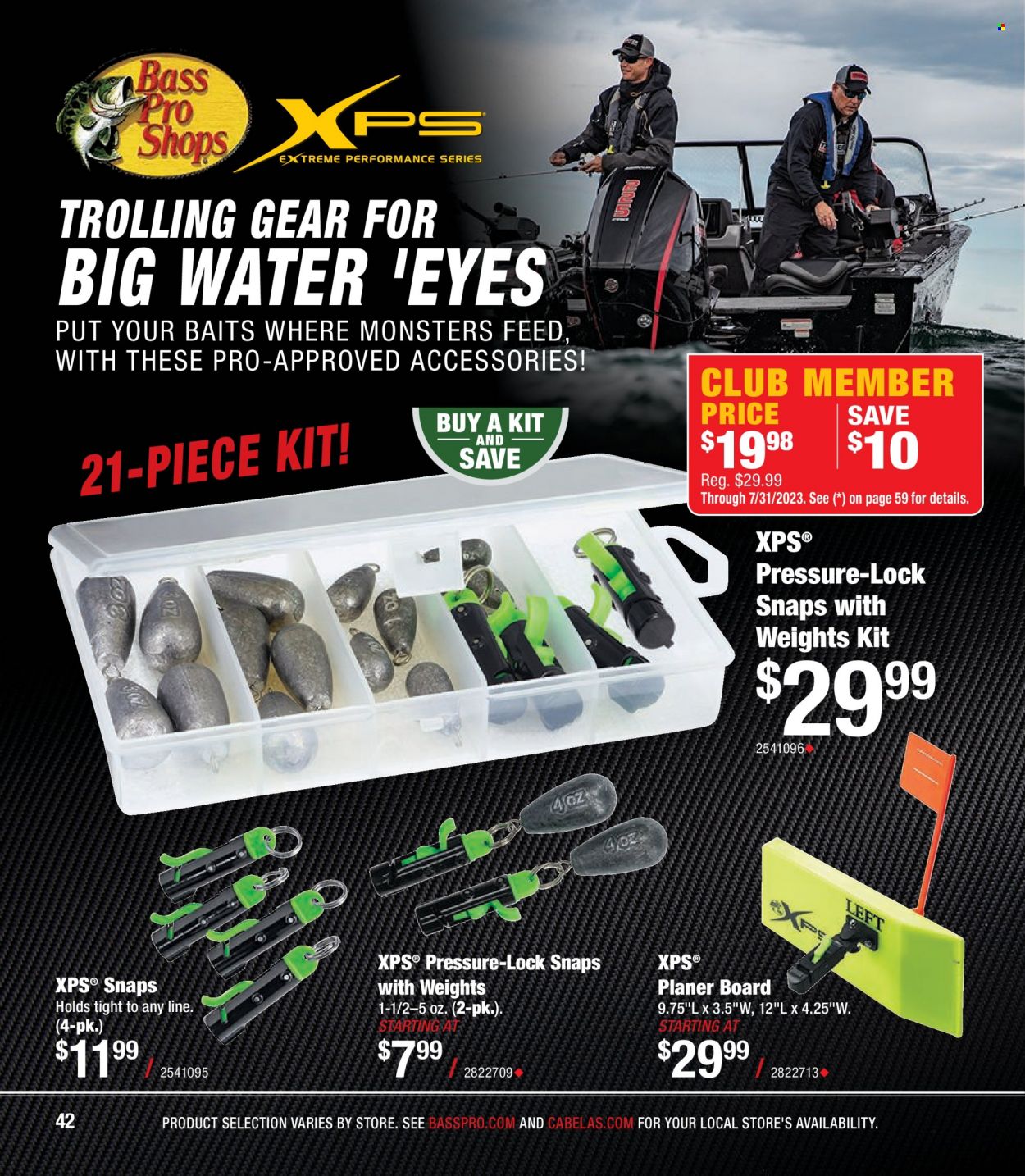Bass Pro Shops + Cabela's - Northern Angler Specialist Catalog 2023 - Page 42