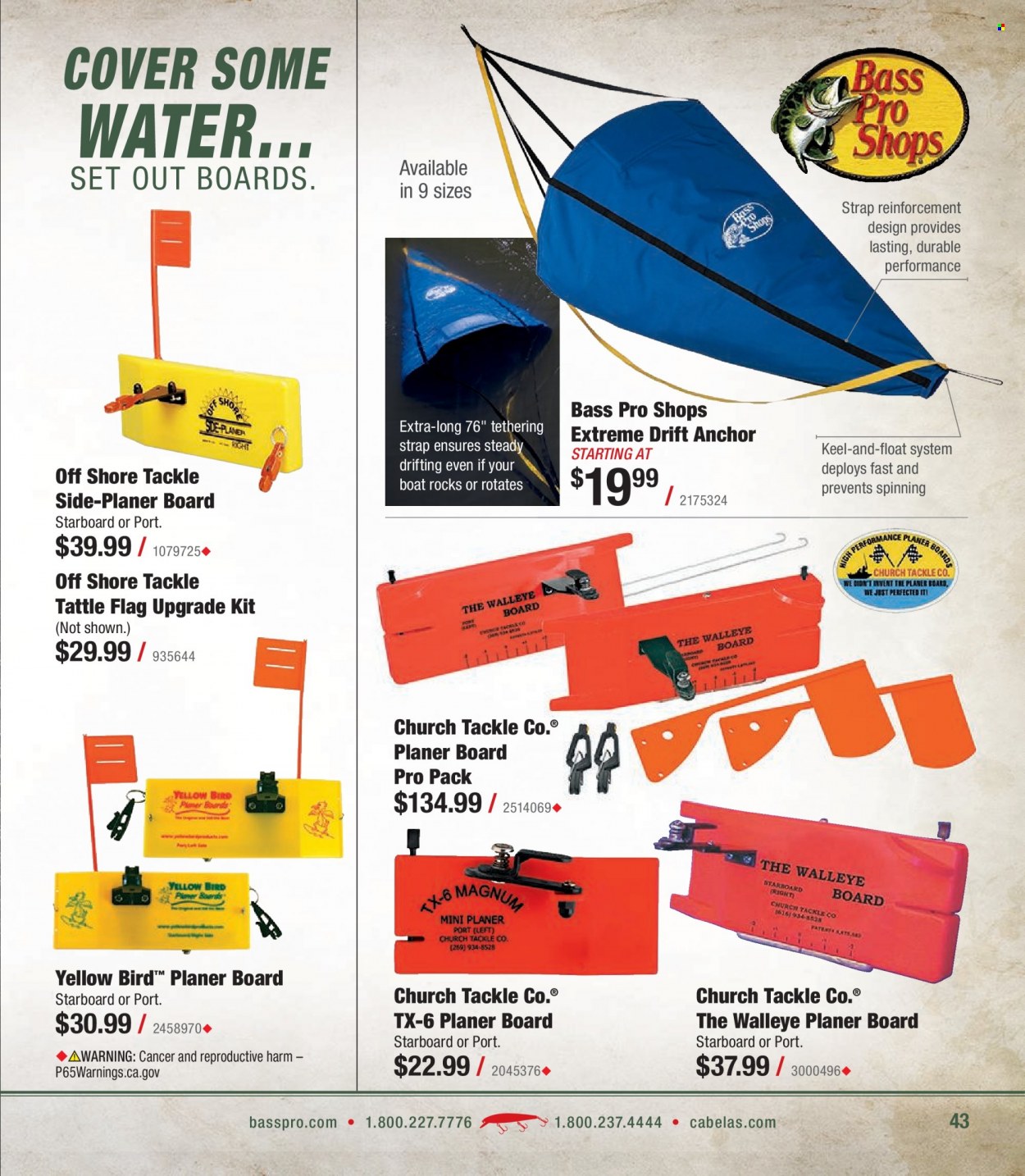 Bass Pro Shops + Cabela's - Northern Angler Specialist Catalog 2023 - Page 43