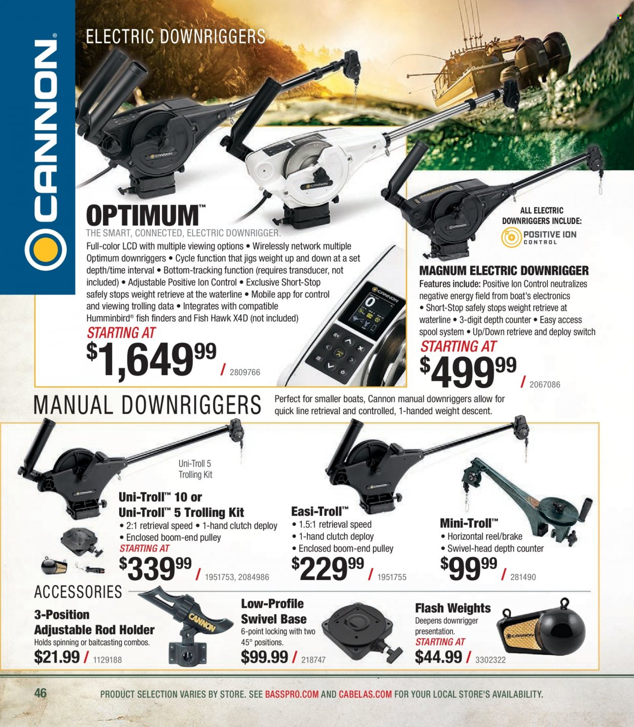 Bass Pro Shops + Cabela's - Northern Angler Specialist Catalog 2023 - Page 46