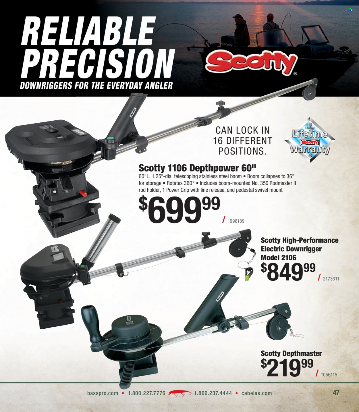 Bass Pro Shops + Cabela's - Northern Angler Specialist Catalog 2023 - Page 47