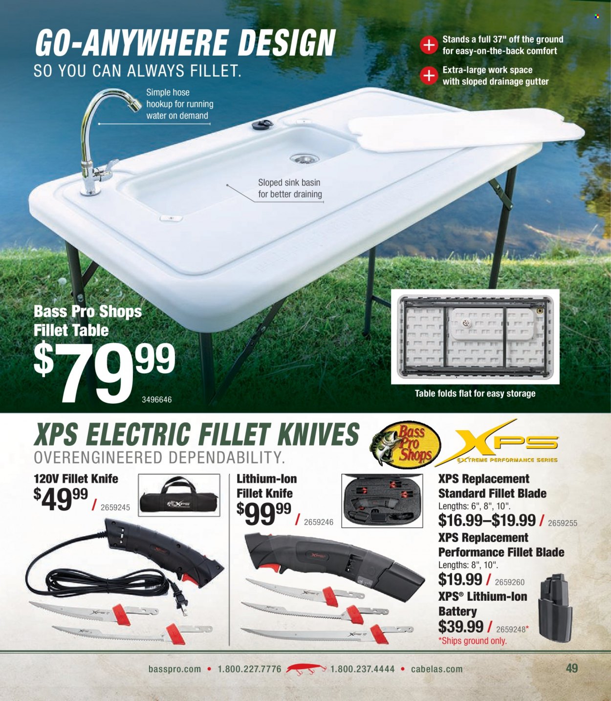 Bass Pro Shops + Cabela's - Northern Angler Specialist Catalog 2023 - Page 49