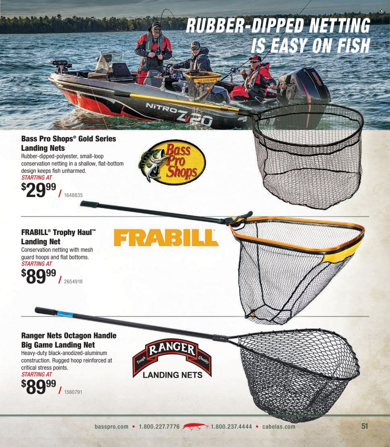 Bass Pro Shops + Cabela's - Northern Angler Specialist Catalog 2023 - Page 51