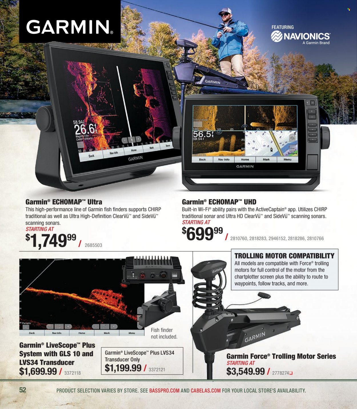 Bass Pro Shops + Cabela's - Northern Angler Specialist Catalog 2023 - Page 52