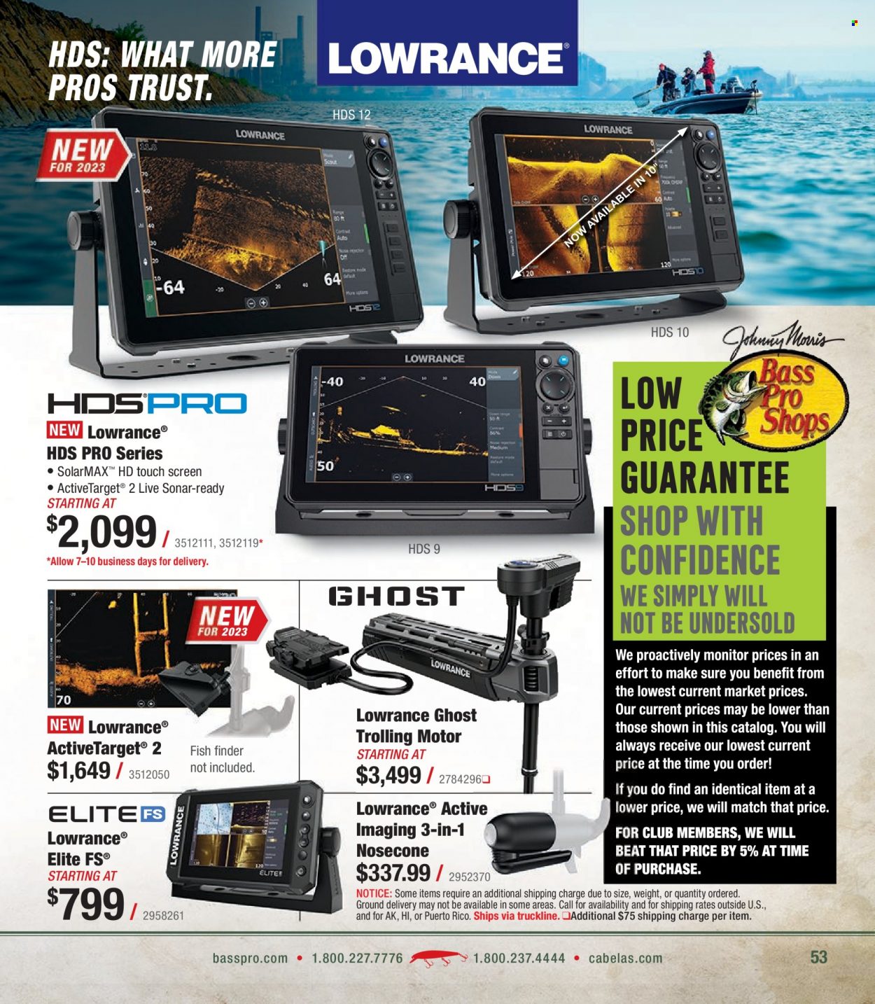 Bass Pro Shops + Cabela's - Northern Angler Specialist Catalog 2023 - Page 53