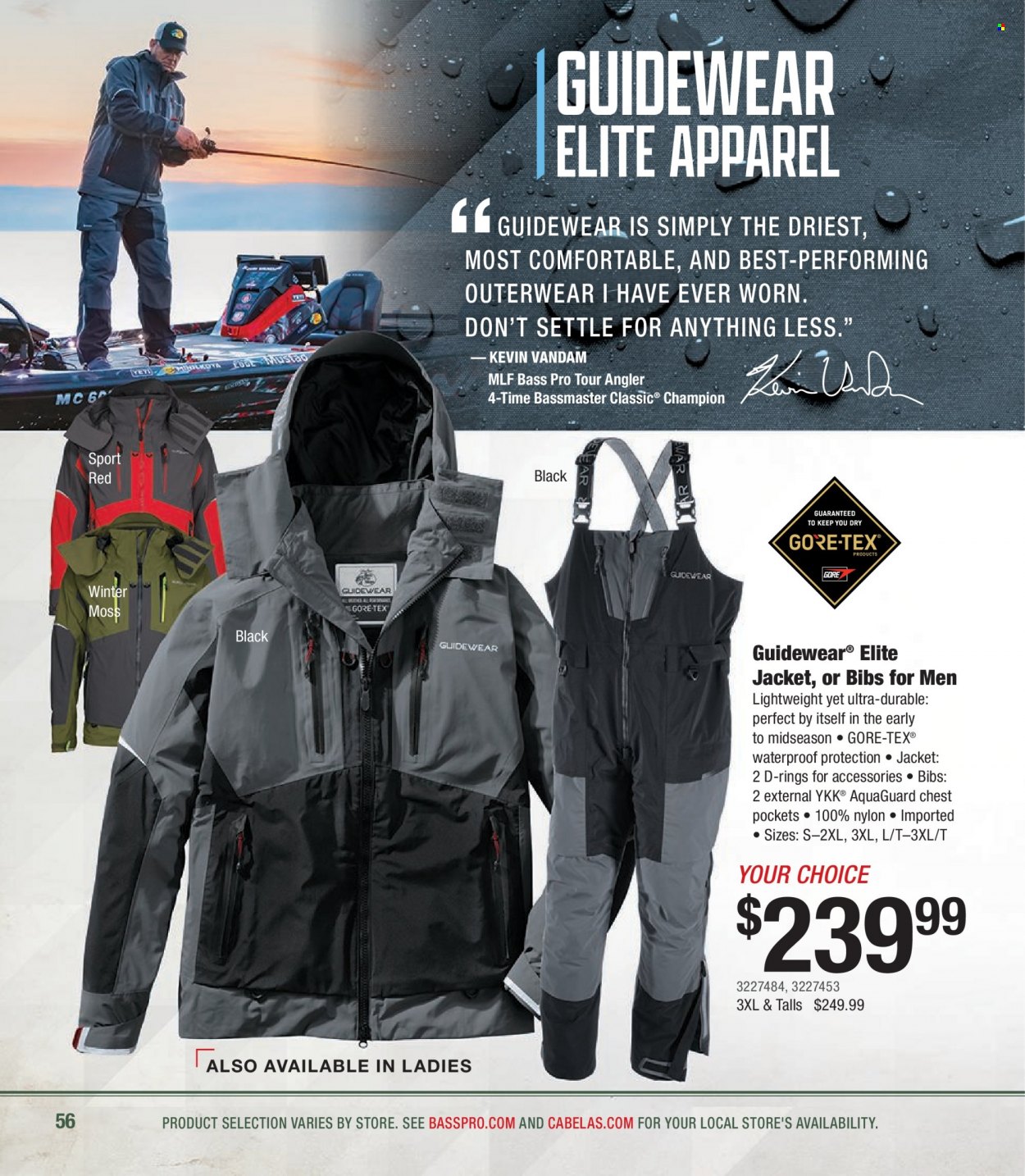 Bass Pro Shops + Cabela's - Northern Angler Specialist Catalog 2023 - Page 56