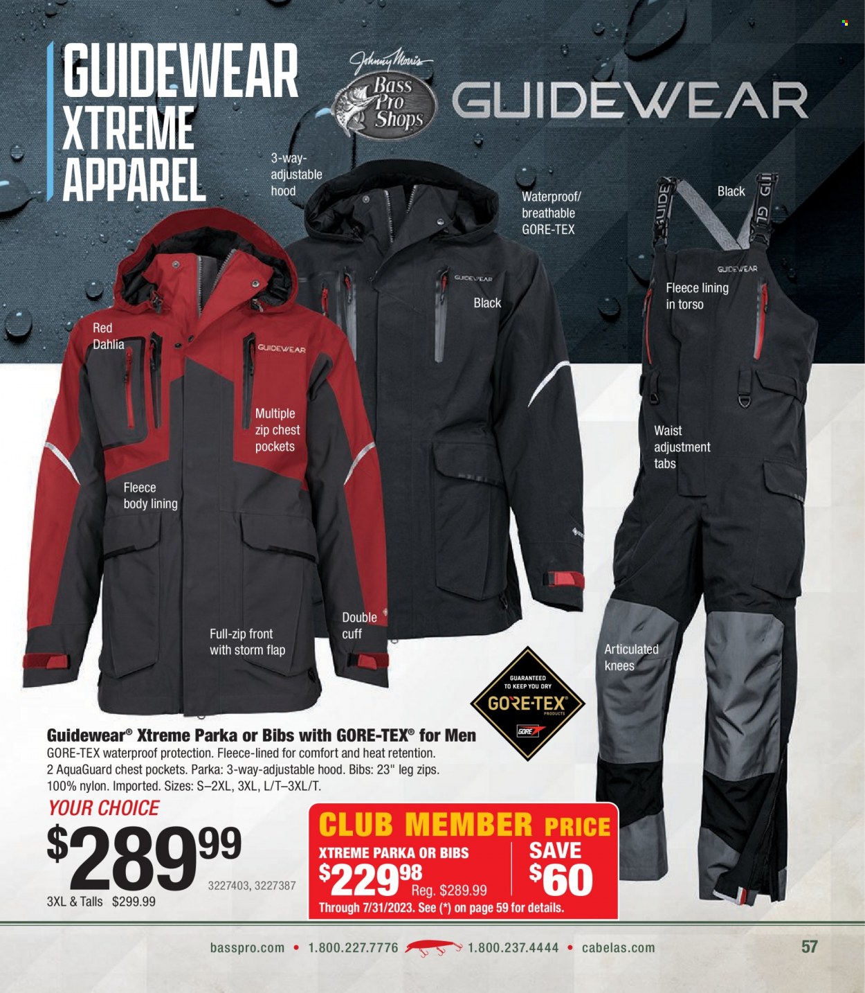 Bass Pro Shops + Cabela's - Northern Angler Specialist Catalog 2023 - Page 57