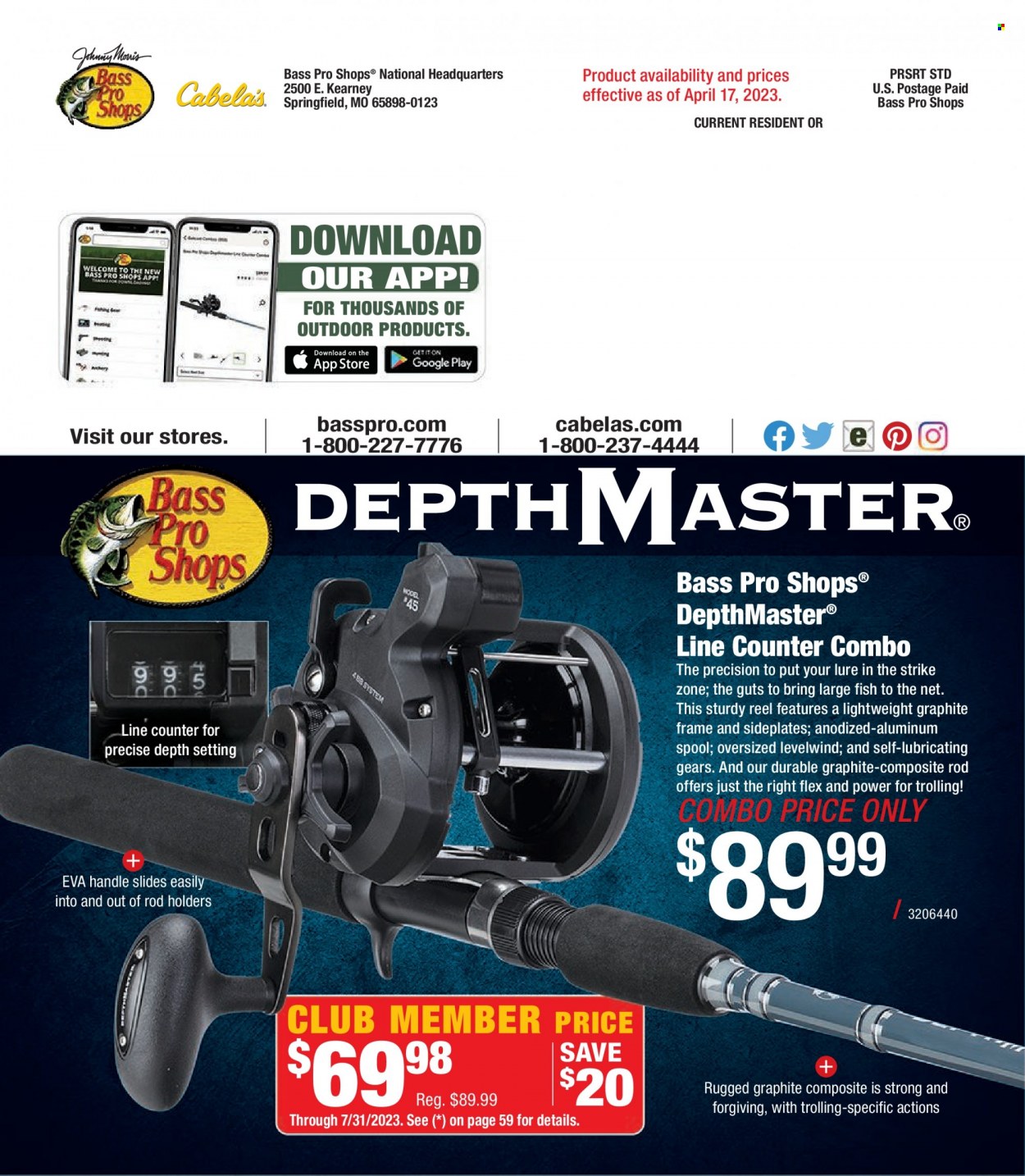 Bass Pro Shops + Cabela's - Northern Angler Specialist Catalog 2023 - Page 60